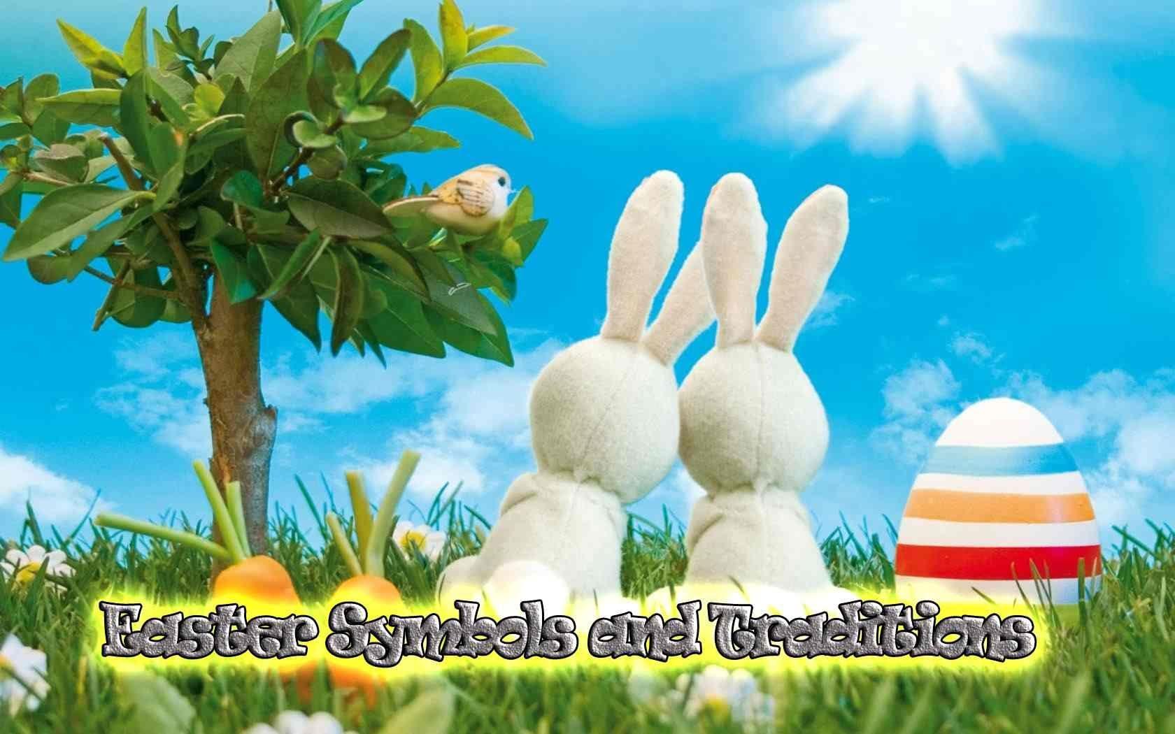 Easter Symbols and Traditions. Easter bunny 2015. Easter