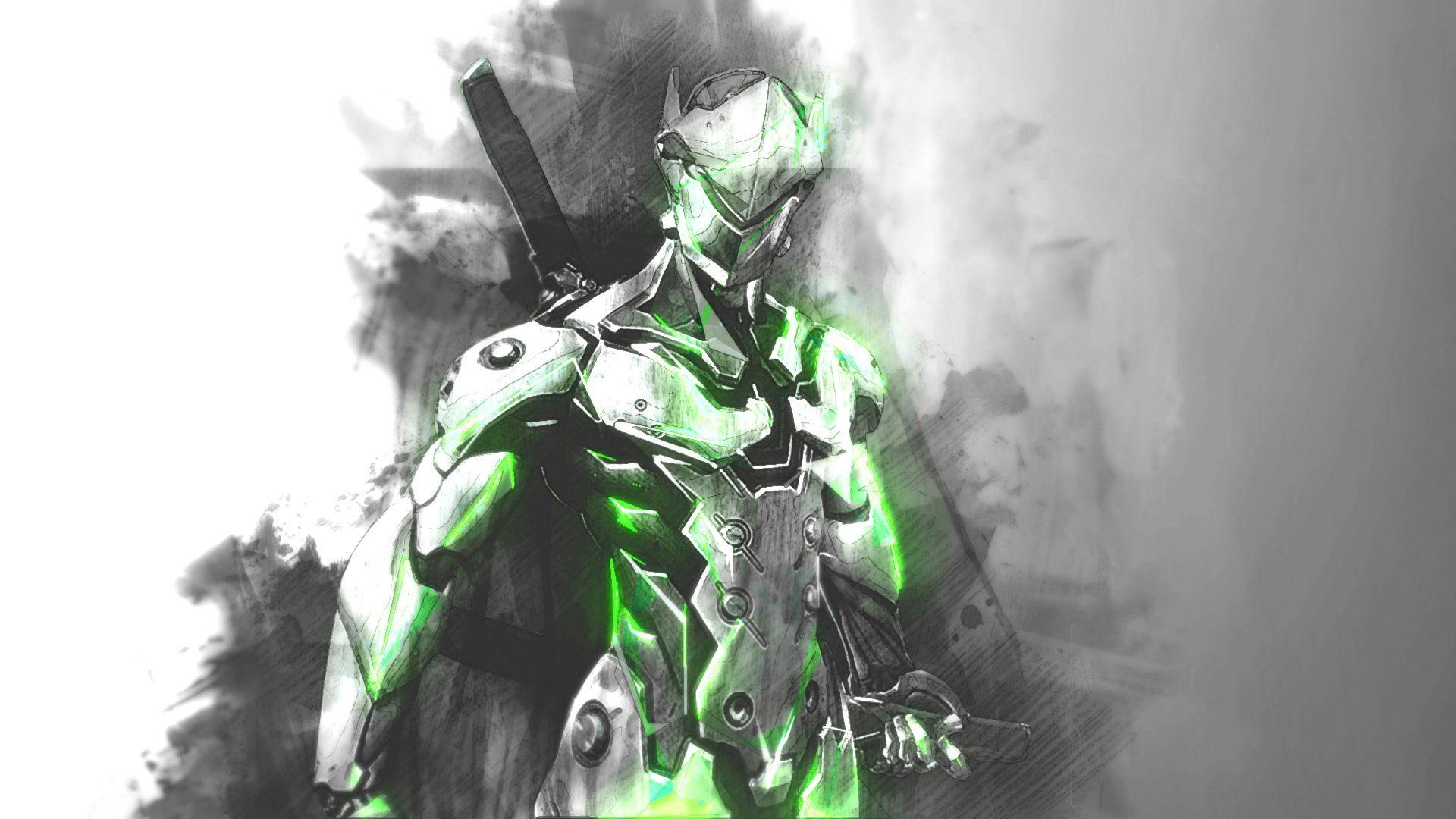 Genji (Overwatch) HD Wallpaper and Background Image