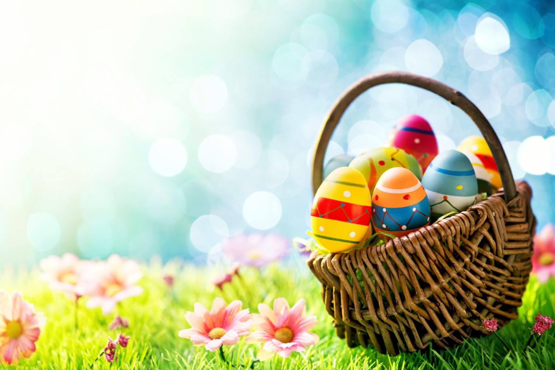 Easter Eggs. Download HD Wallpaper