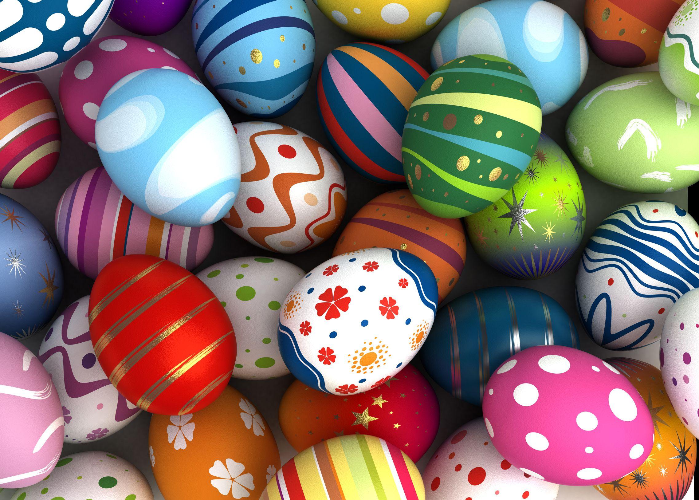 Colorful Easter Eggs 28239 2275x1627 px