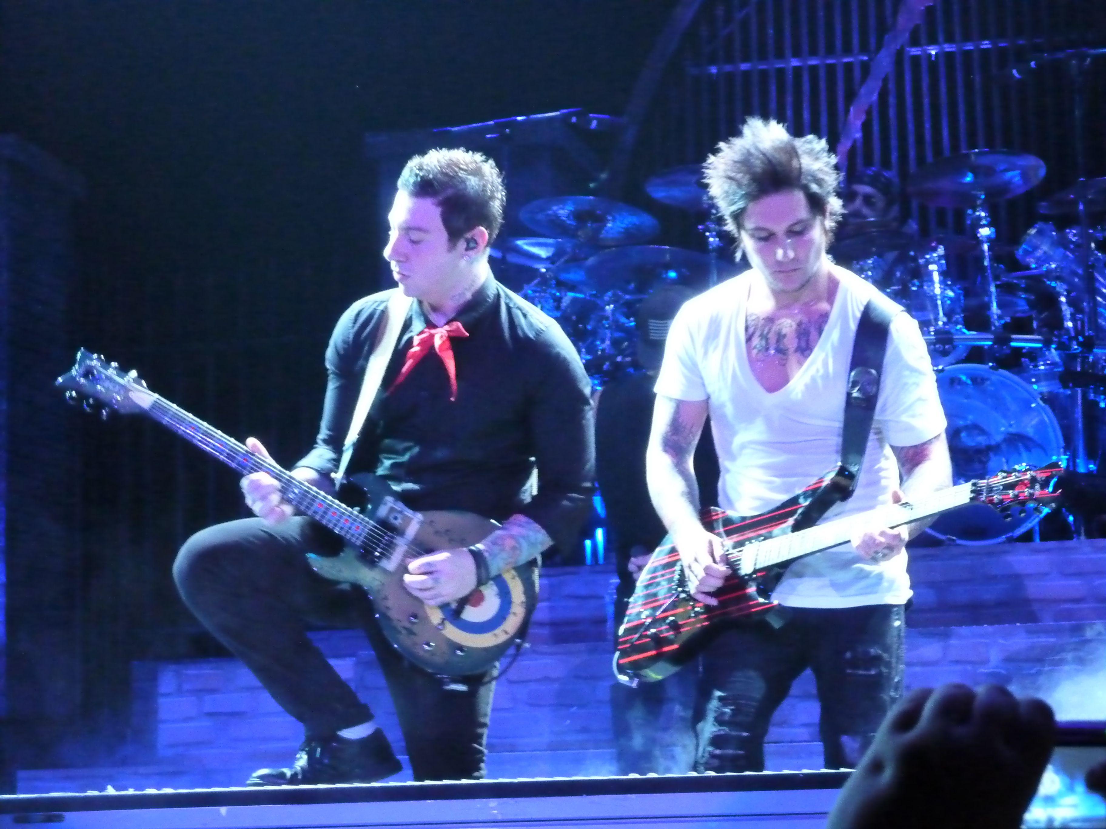 Synyster Gates and Zacky
