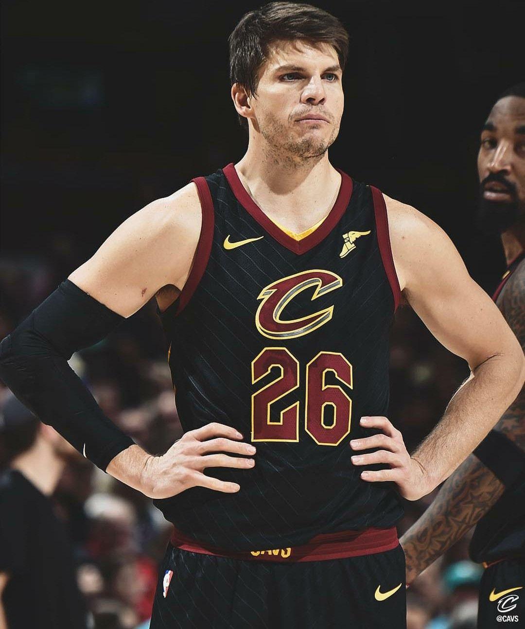 Kyle Korver in the Cleveland Cavaliers statement jersey