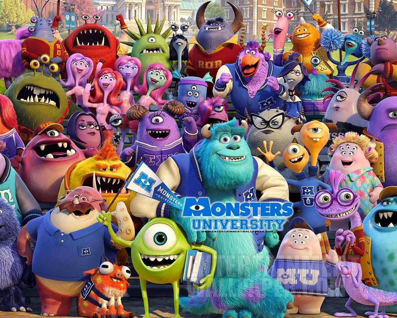 Monsters University. Monsters University Wallpaper