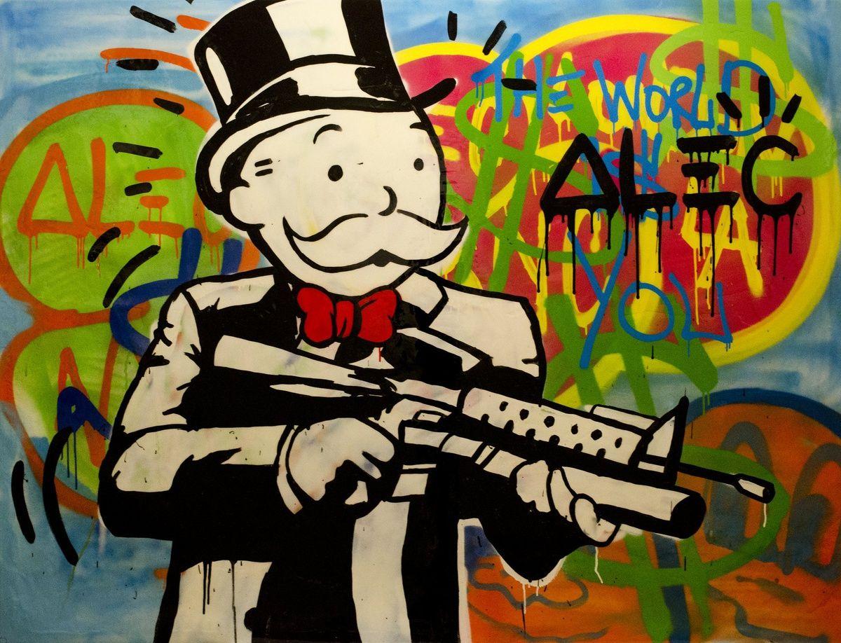 Alec Monopoly The World Is You, 2013. Alec Monopoly. Masters