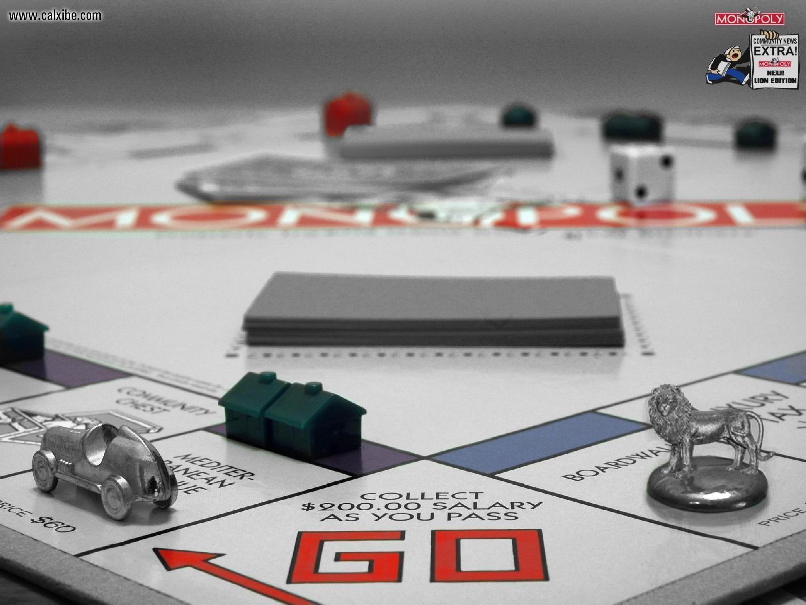 Board Games Wallpaper: Monopoly Wallpaper