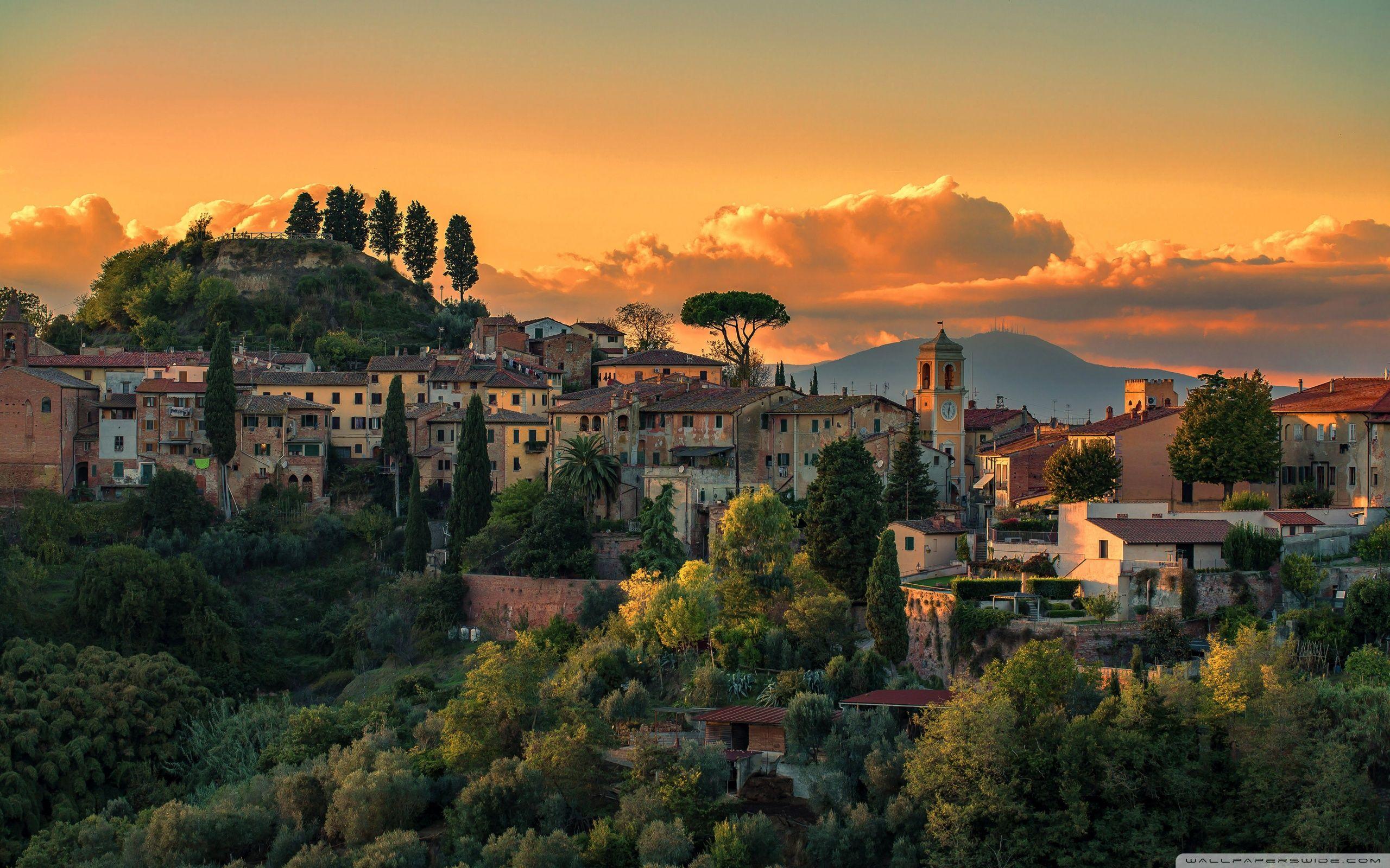 Tuscany Italy Villages ❤ 4K HD Desktop Wallpaper for 4K Ultra HD