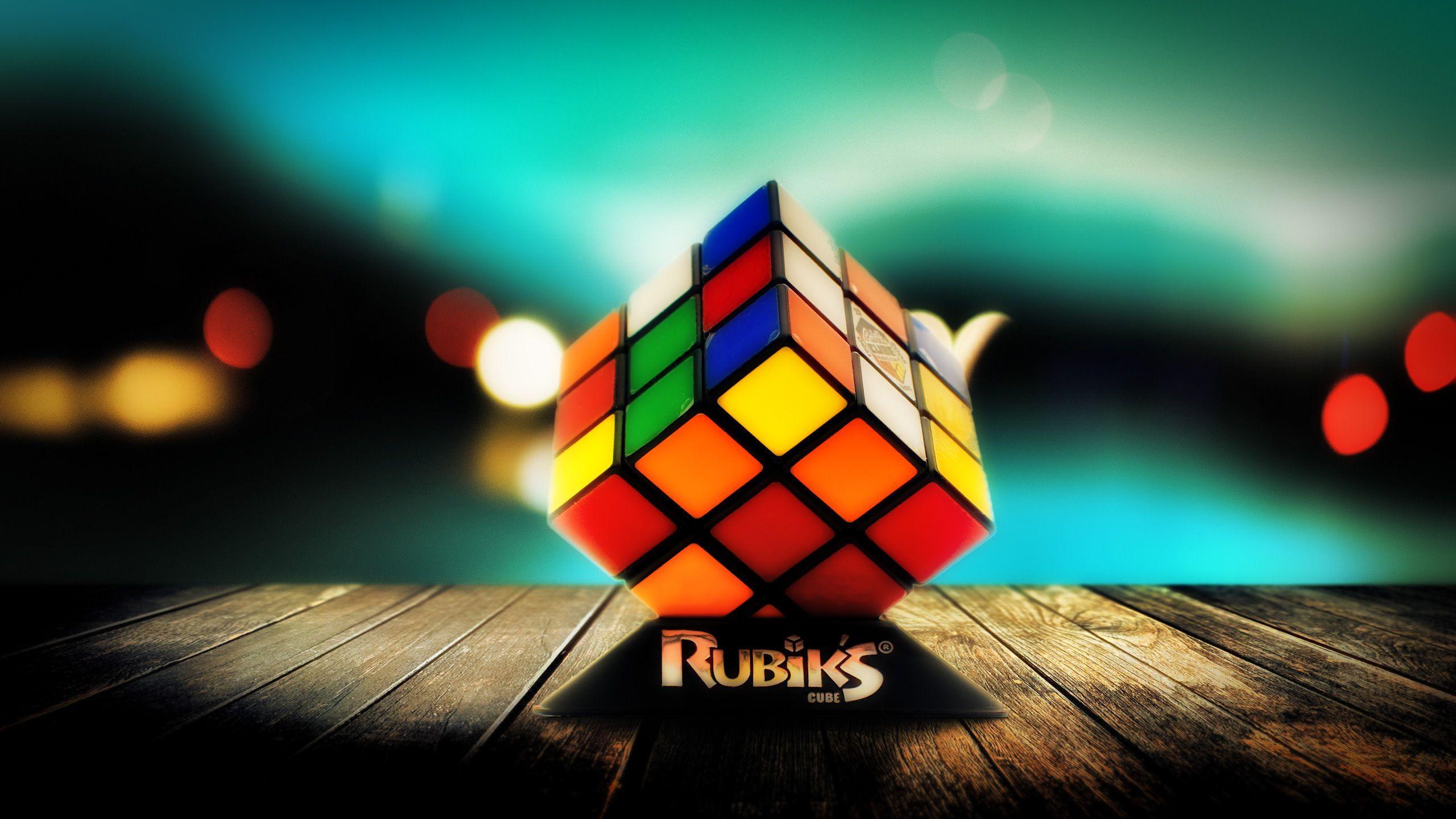 Rubiks Cube Wallpaper 2560x1440. Rubiks cube, Wallpaper pc, 3D wallpaper for pc