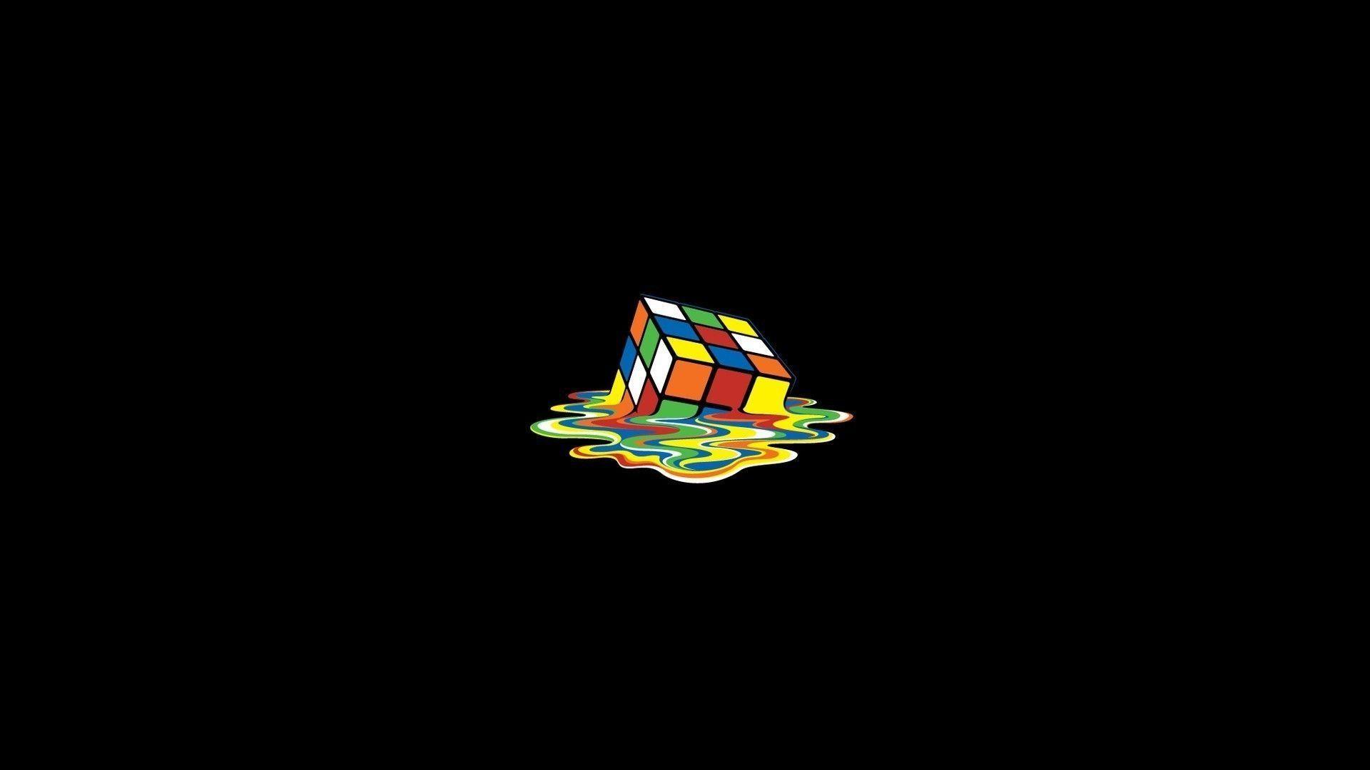 Melting Rubik Cube