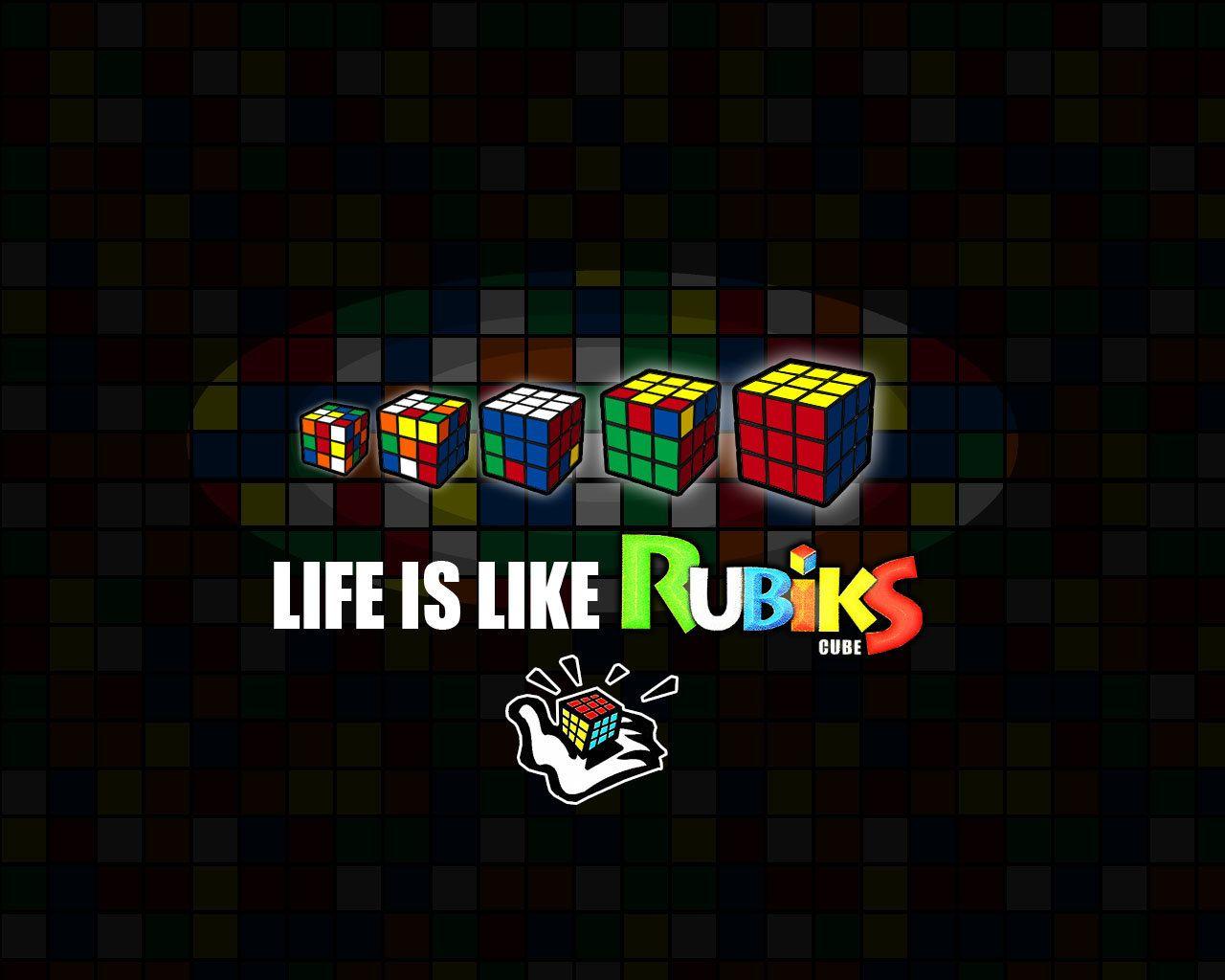 Life is like rubik's cube