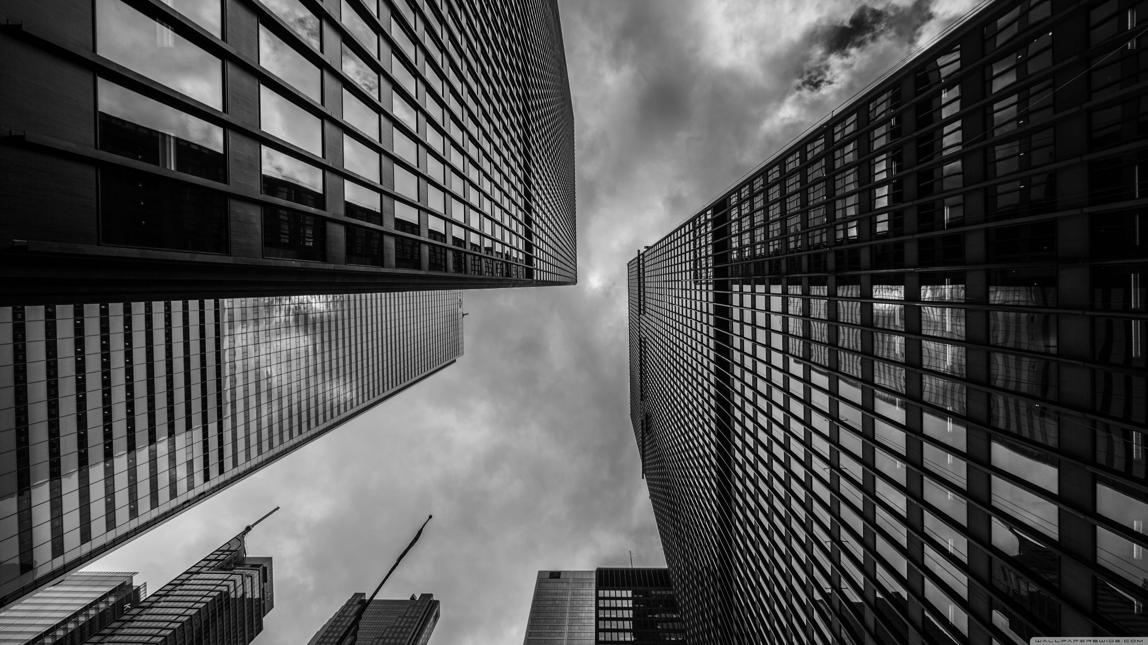Looking up, Financial District ❤ 4K HD Desktop Wallpaper for 4K
