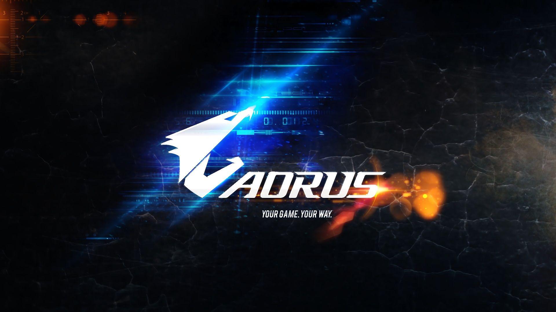 Aorus Logo 4K Wallpaper