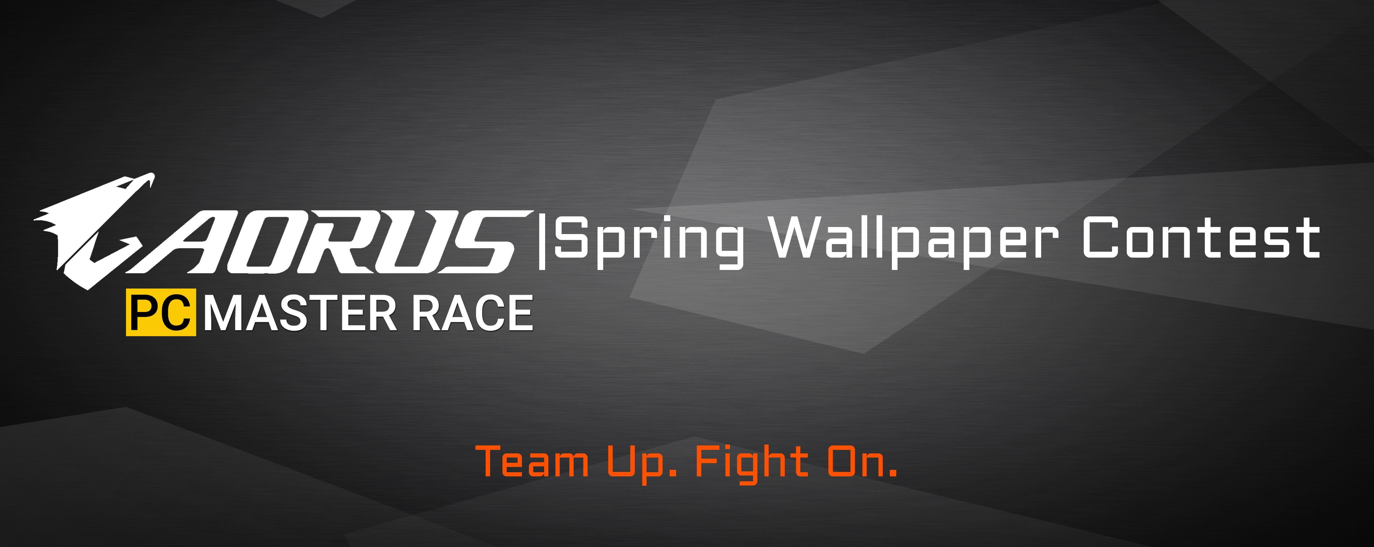 AORUS x PC Master Race Spring Wallpapers Contest! : pcmasterrace