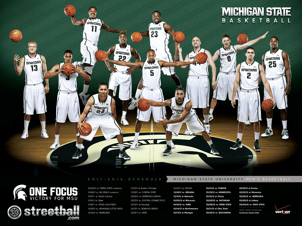 Michigan State Basketball Wallpapers Wallpaper Cave
