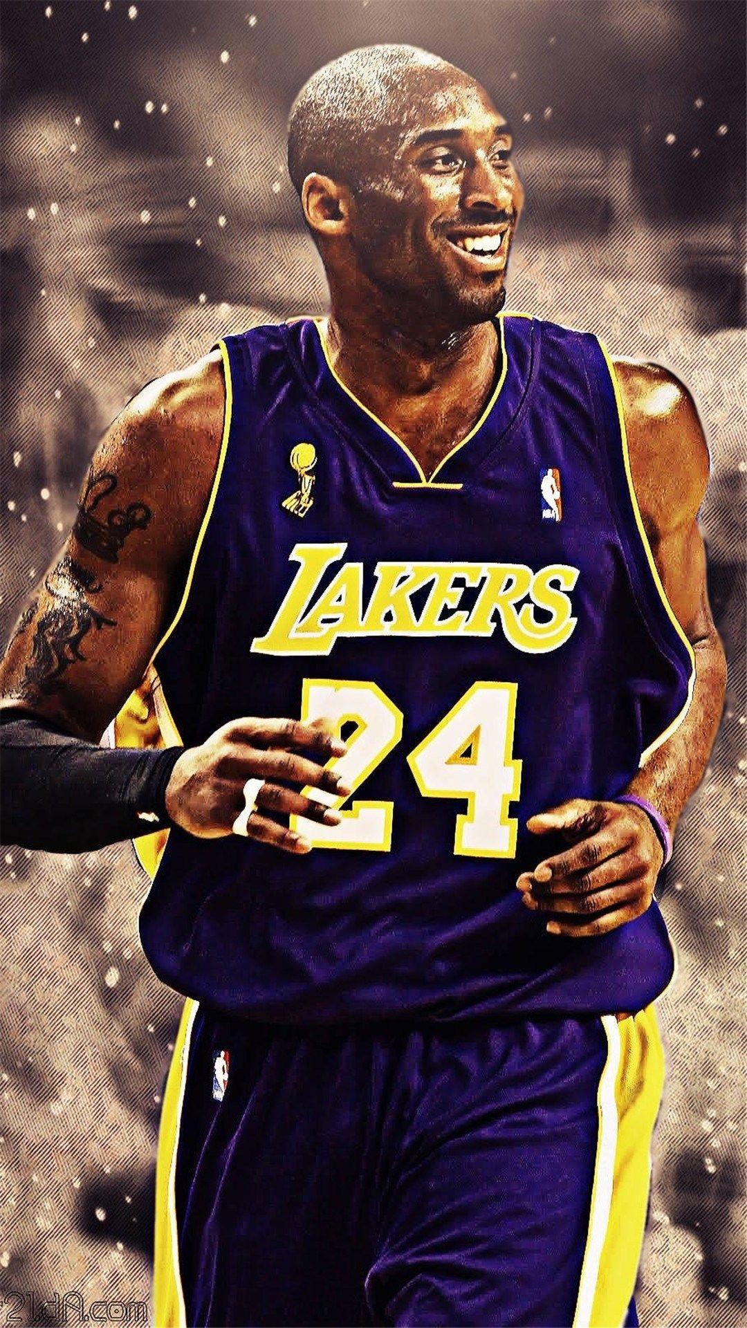 Bryant Kobe NBA Sports Super Star iPhone 8 Wallpaper. Kobe