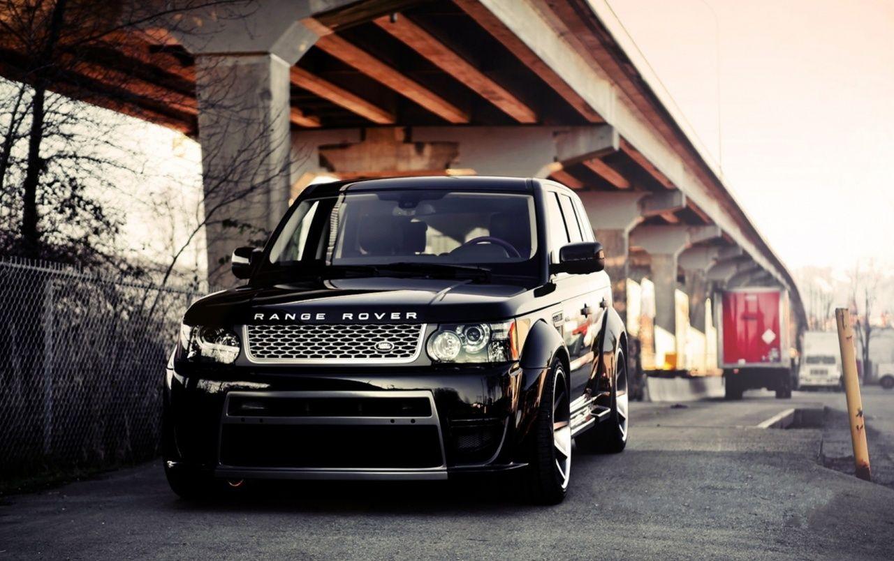 Black Tuned Land Rover Range Rover Vogue wallpaper. Black Tuned