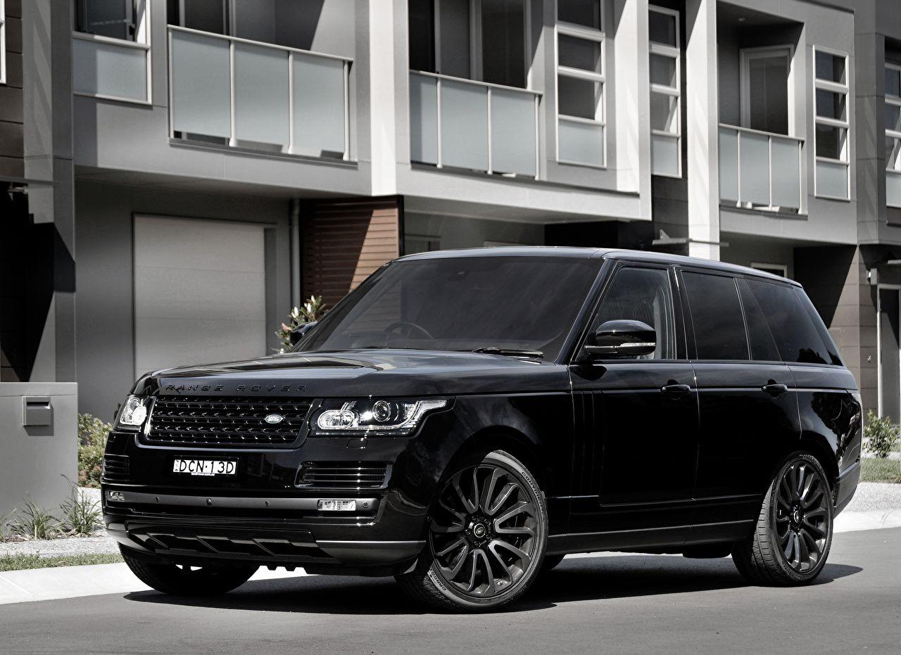 Picture Range Rover Vogue Black automobile
