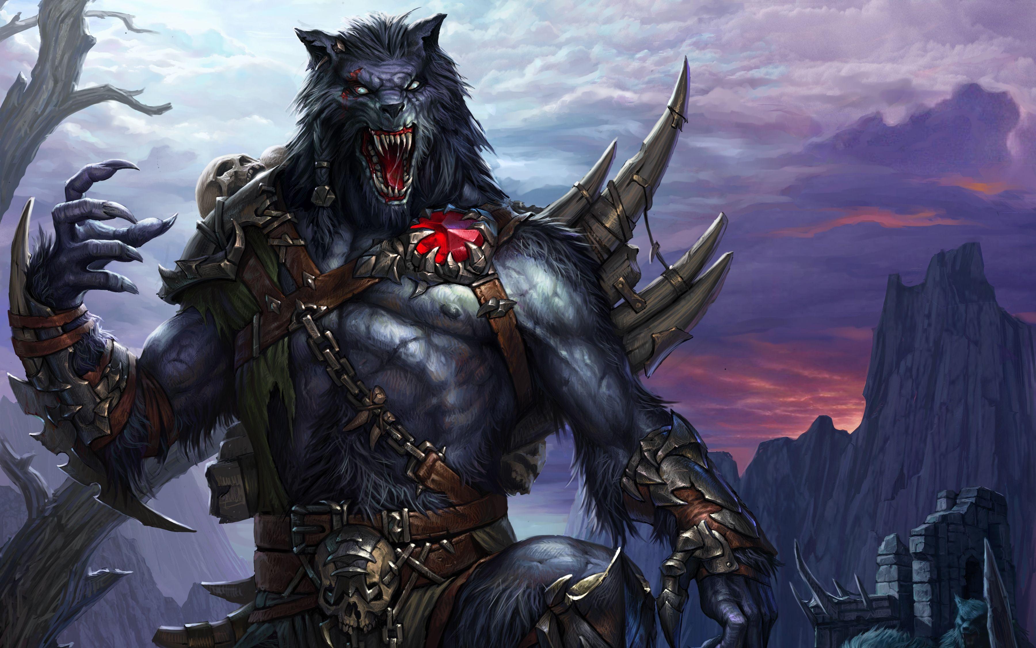  Werewolf  Anime Wallpapers  Wallpaper  Cave