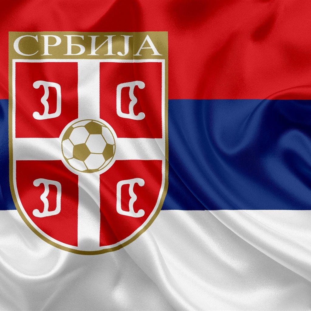 Download wallpaper Serbia national football team, emblem, logo