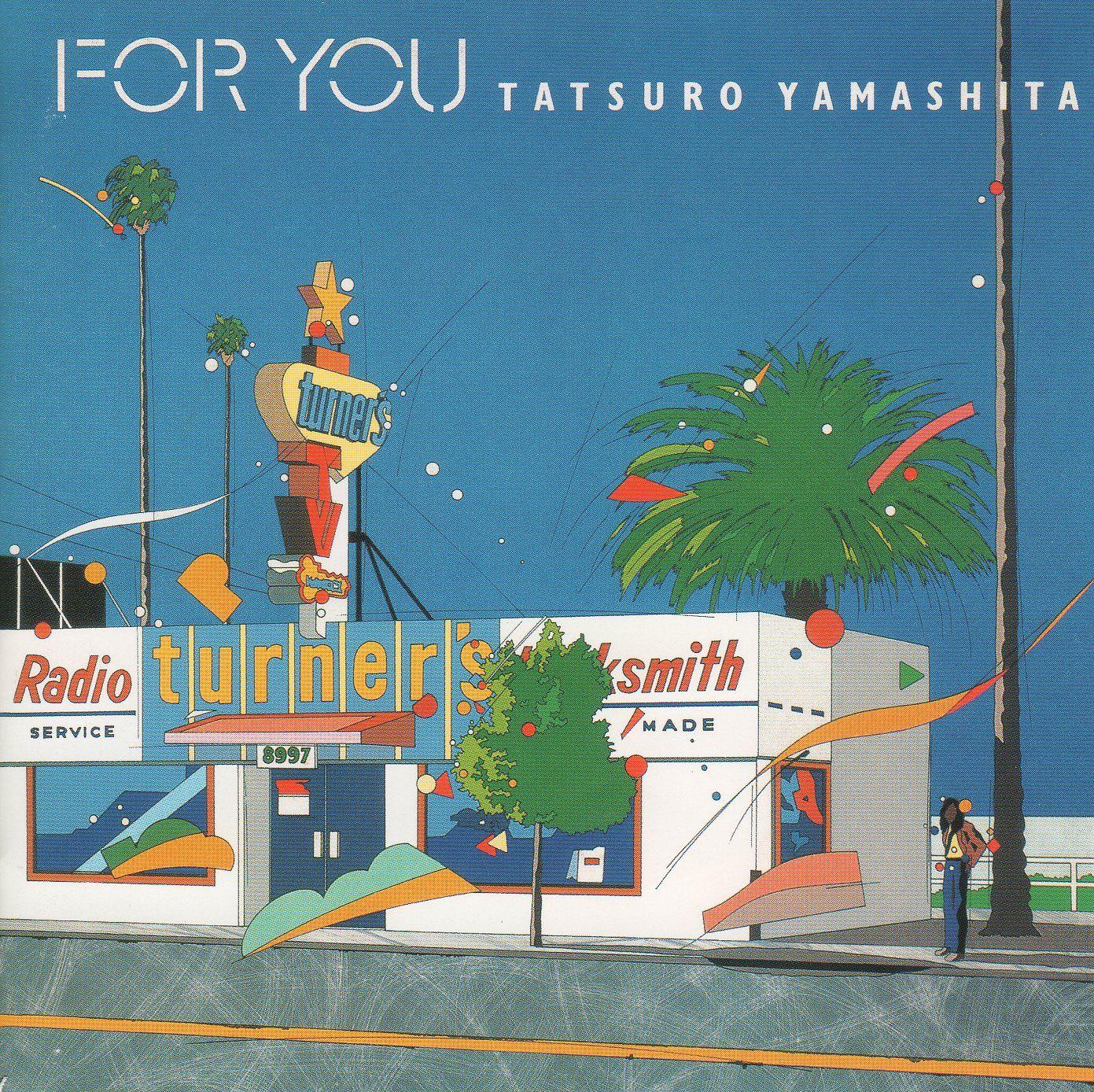 TATSURO YAMASHITA FOR YOU LP cover. Covers. Lp