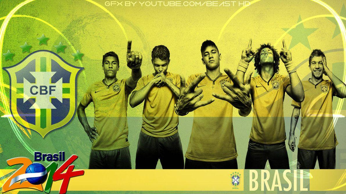 Brazil National Team: 2014 World Cup Wallpaper HD By BeastHD GFX
