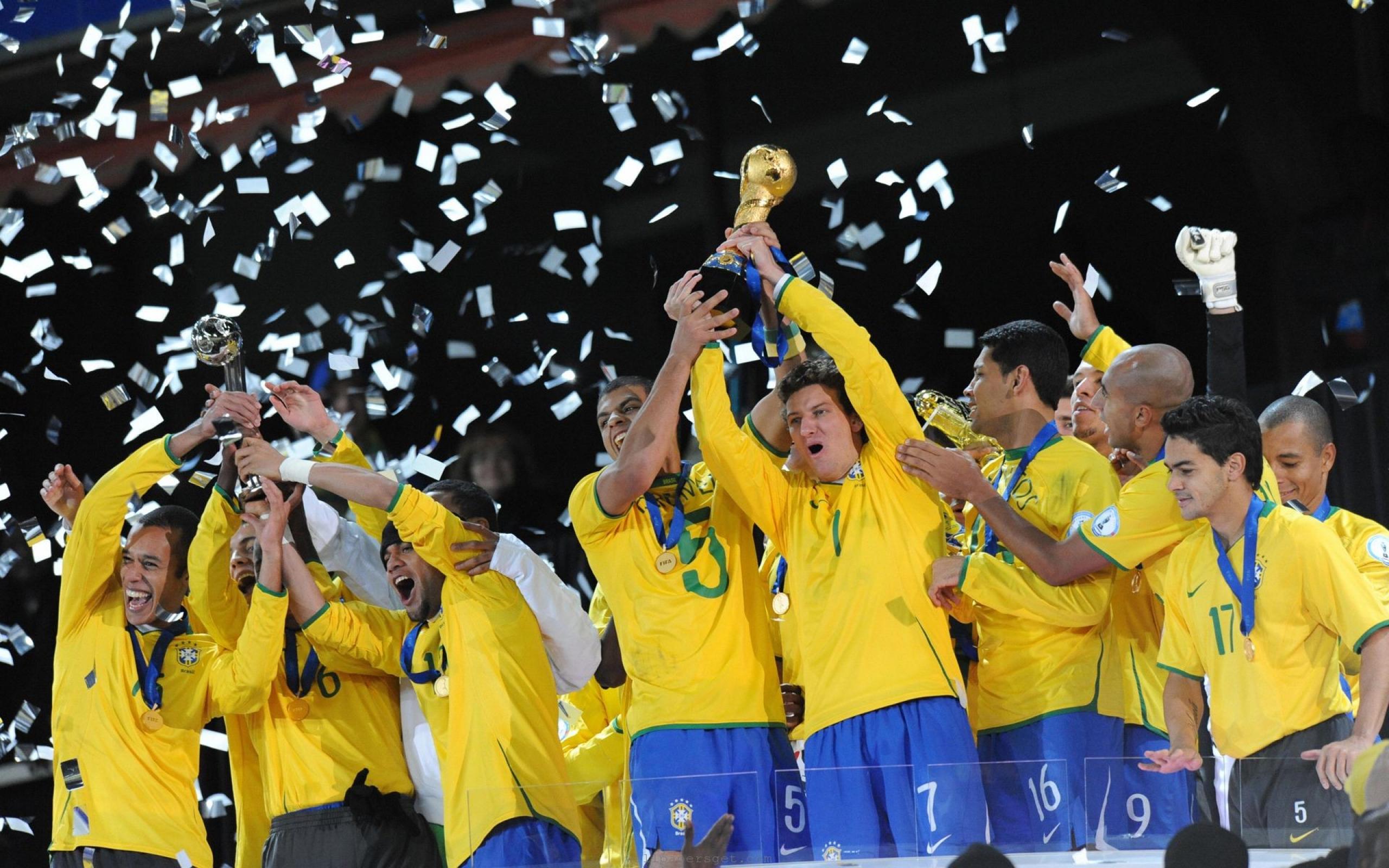 Brazil Football Team HD Wallpaper. Sports. Brazil