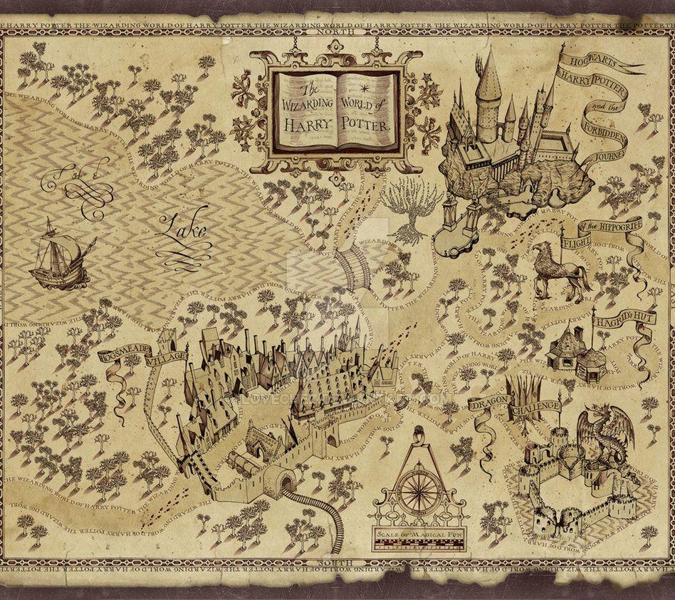 Marauders Map Wallpapers Wallpaper Cave