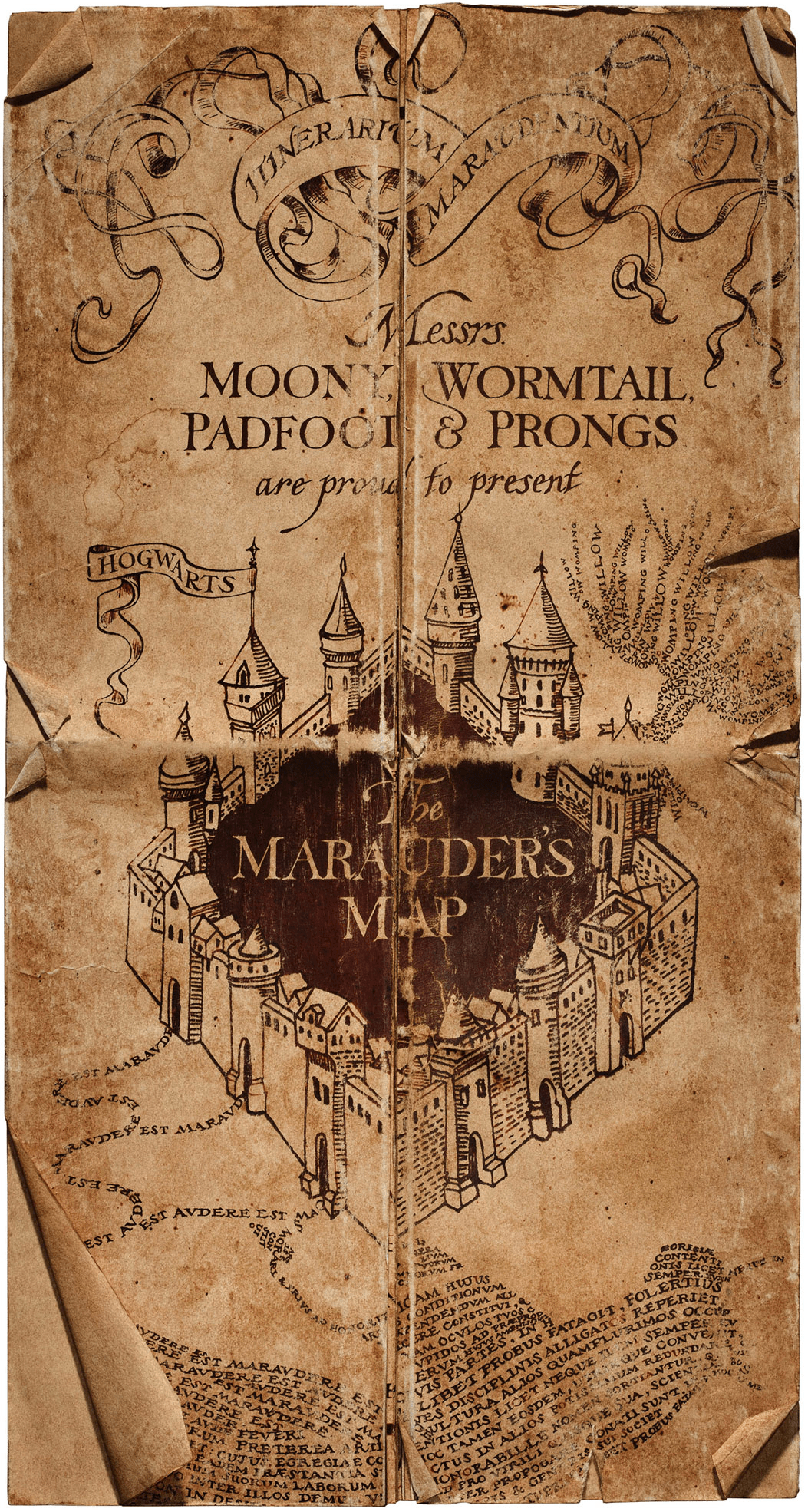 Marauders Map Wallpapers Wallpaper Cave