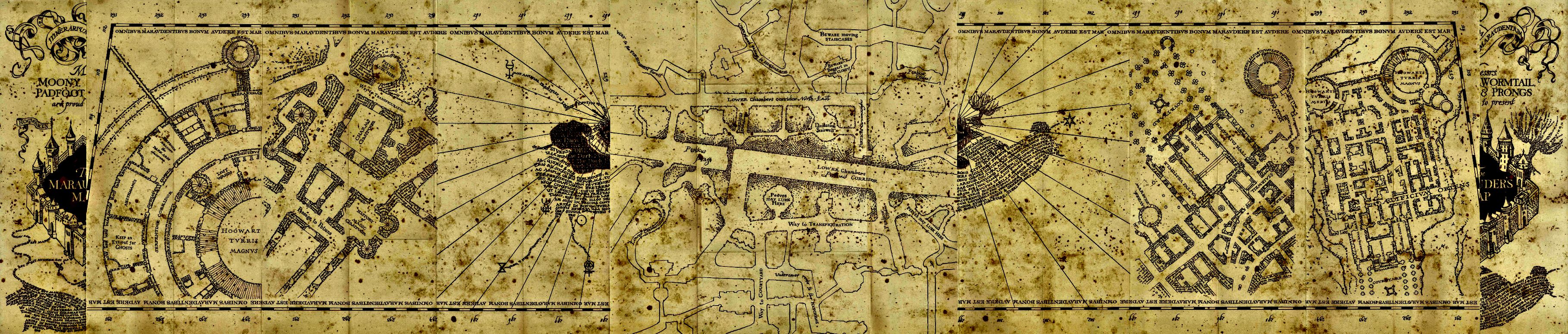 Marauder's Map Wallpaper
