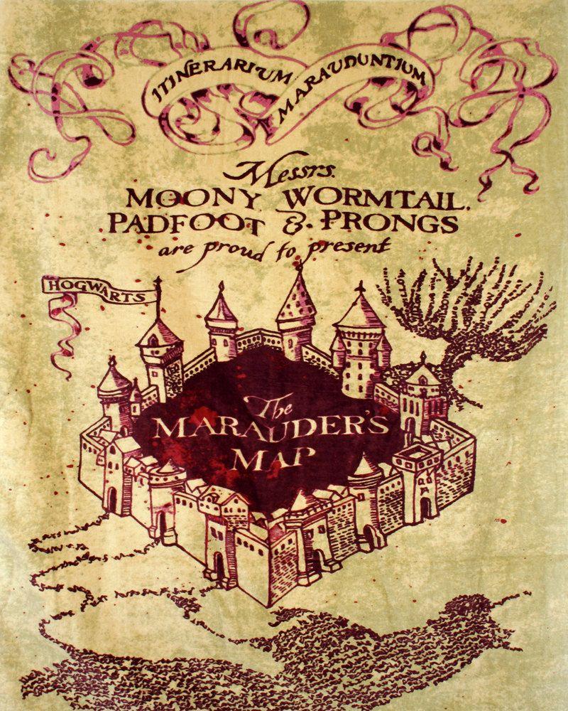 Marauders Map Wallpapers Wallpaper Cave