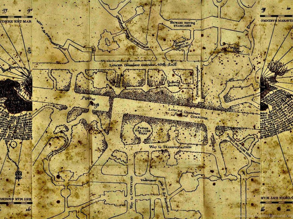 The Marauder's Map By CiroGiso Desktop Background