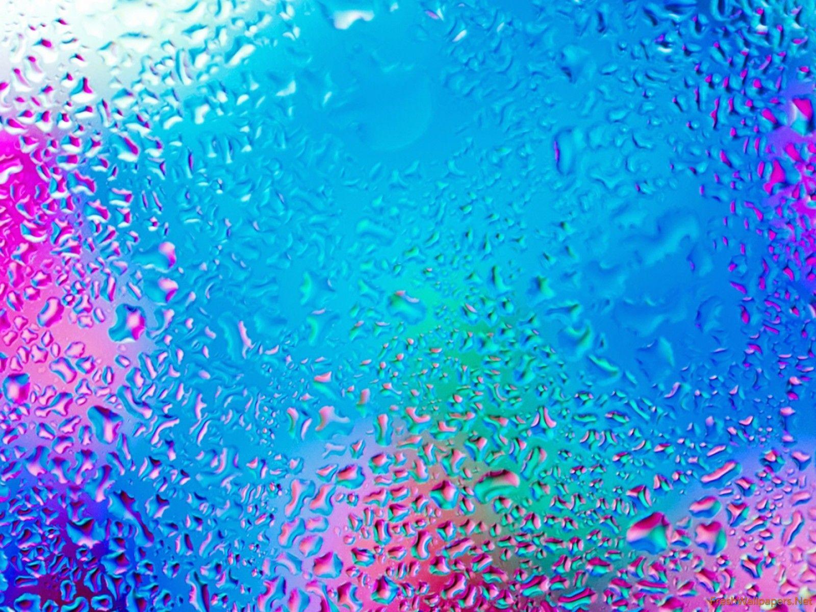 HD Waterdrops Bright wallpaper