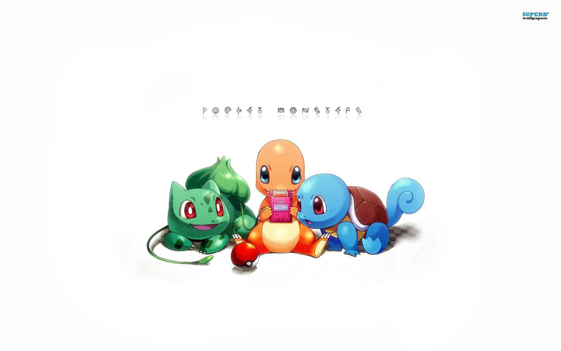 Gen 1 Starter wallpaper (mostly). Android