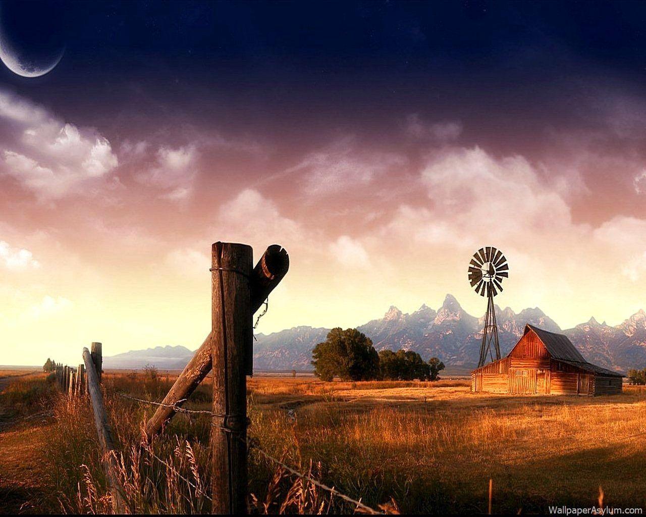 country background. If you like country life, check out the farm