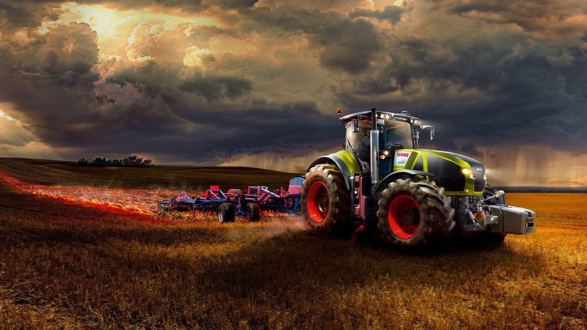 Farm tractor wallpaper. PC