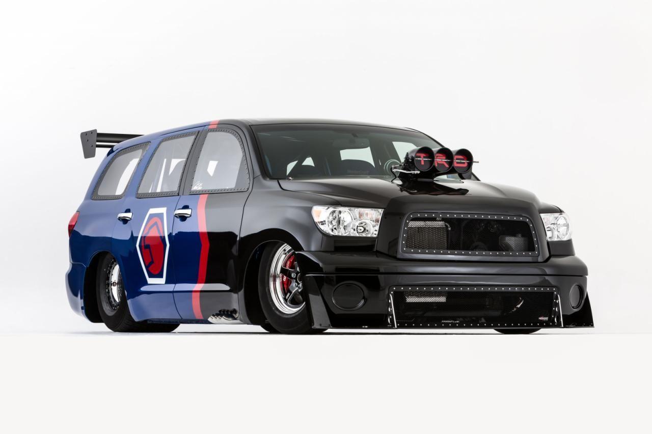 Toyota Sequoia Family Dragster Concept by Antron Brown wallpaper