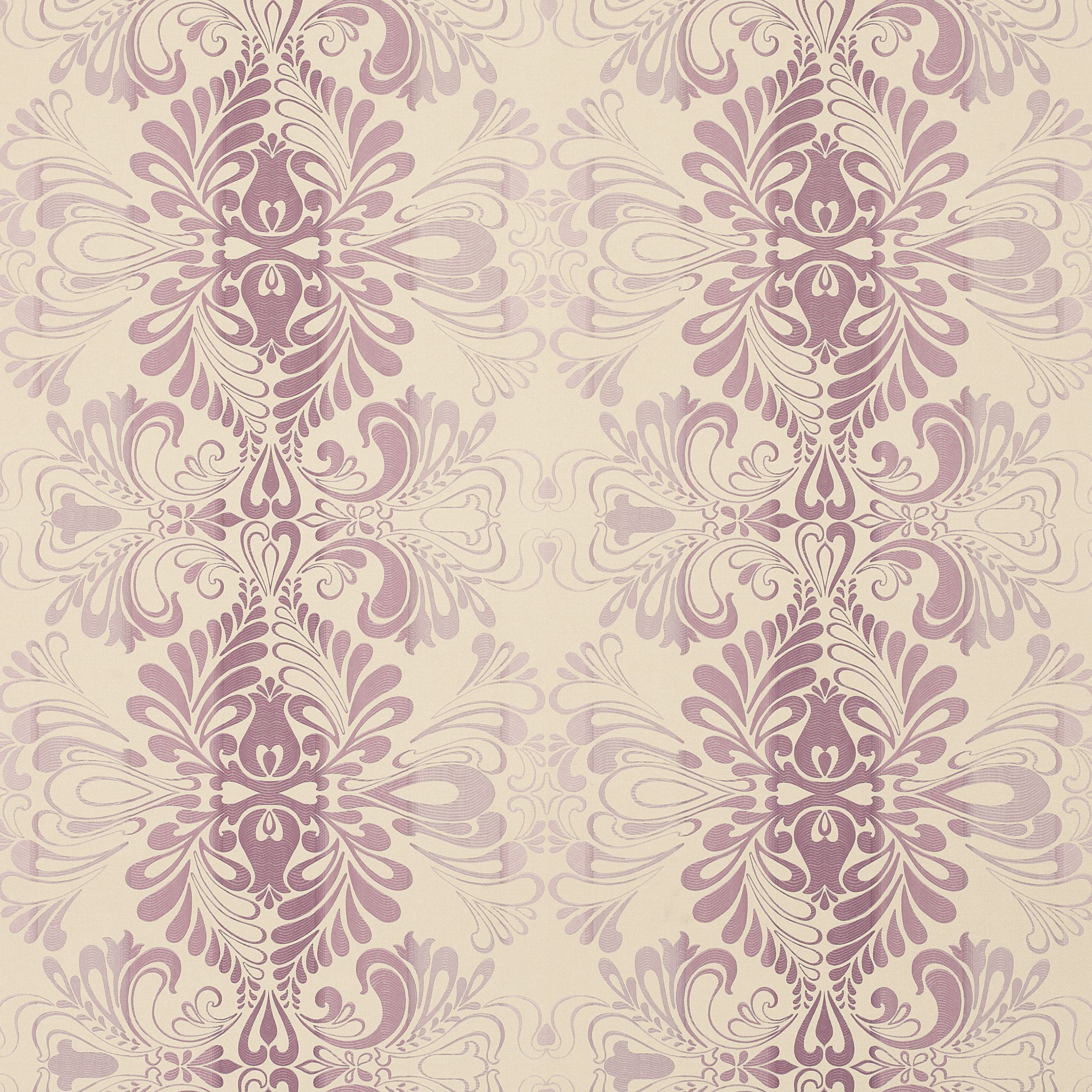 Fitzroy Amethyst Damask Wallpaper LAURA ASHLEY. Картинки для