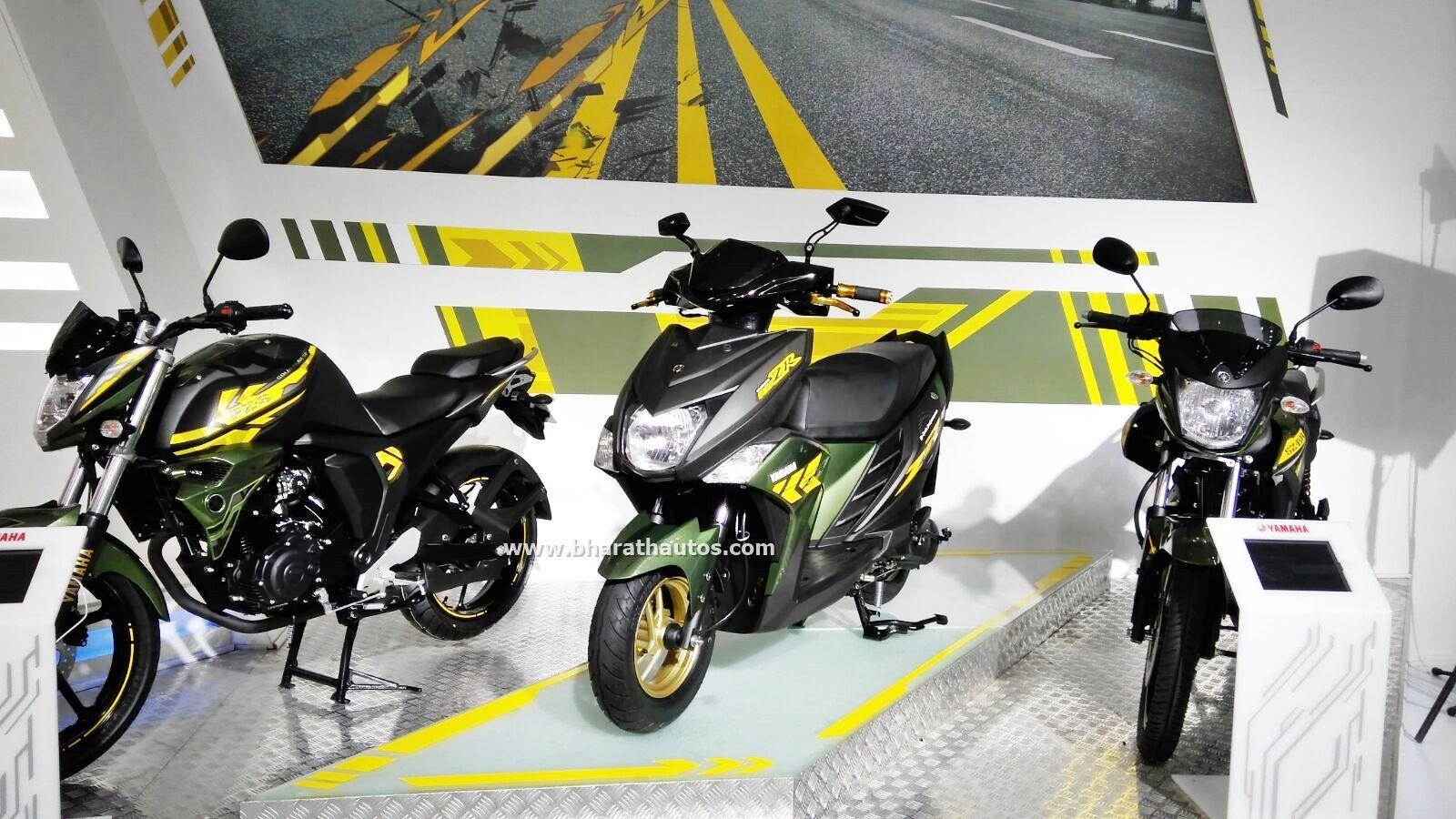 All New Yamaha Cygnus Ray ZR Unveiled At The 2016 Auto Expo