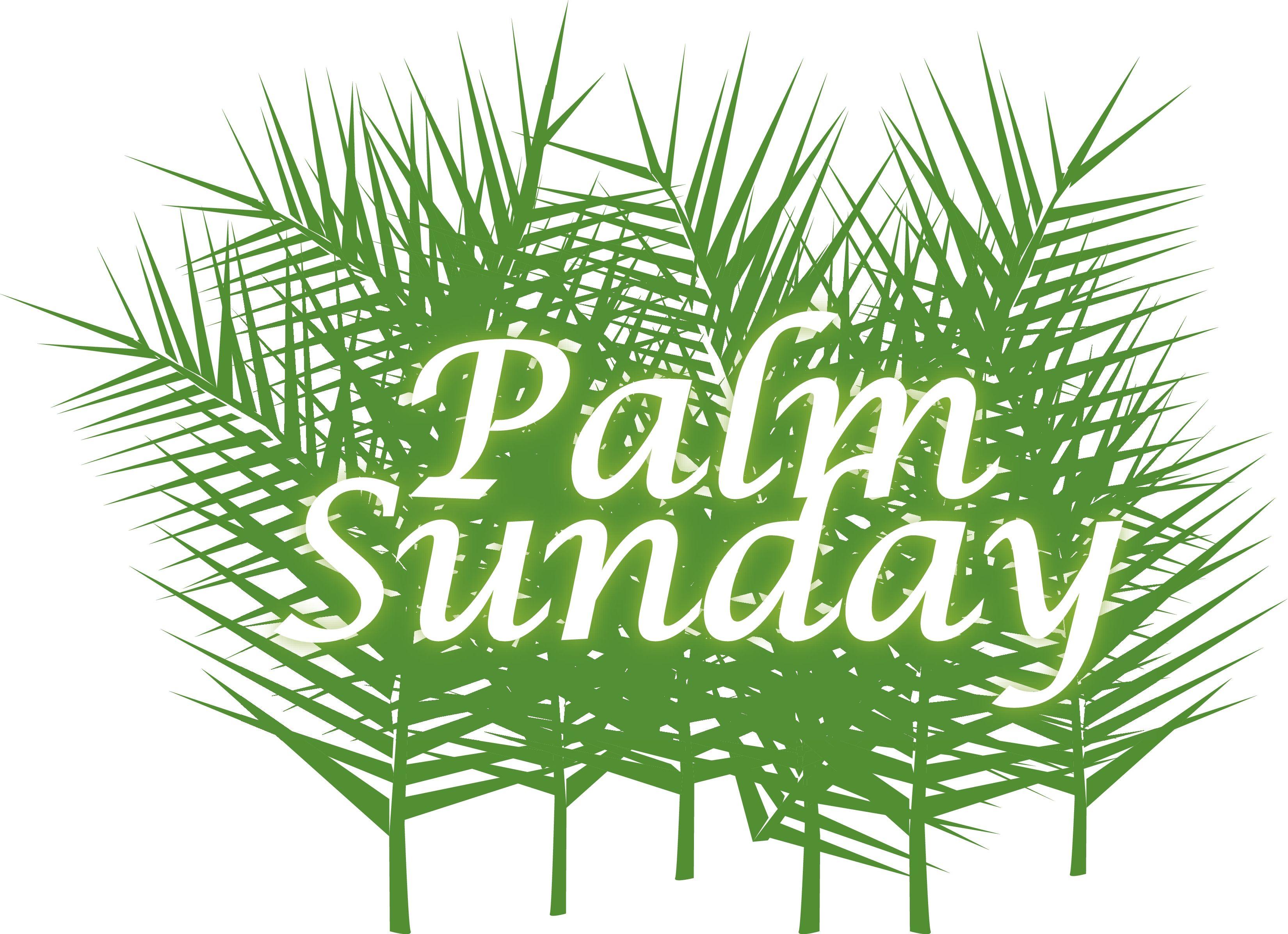 Palm Sunday With Green Fronds Wallpaper