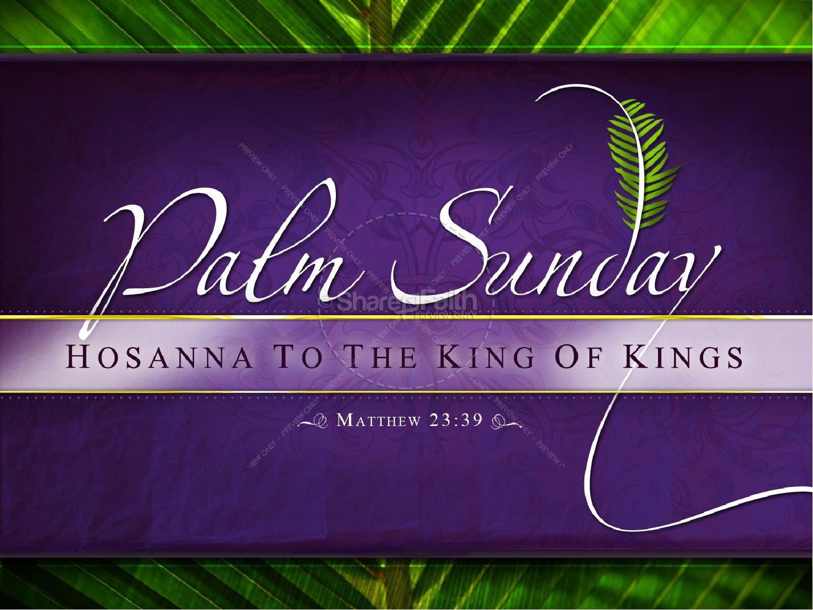 Palm Sunday Church Newsletter. Newsletter