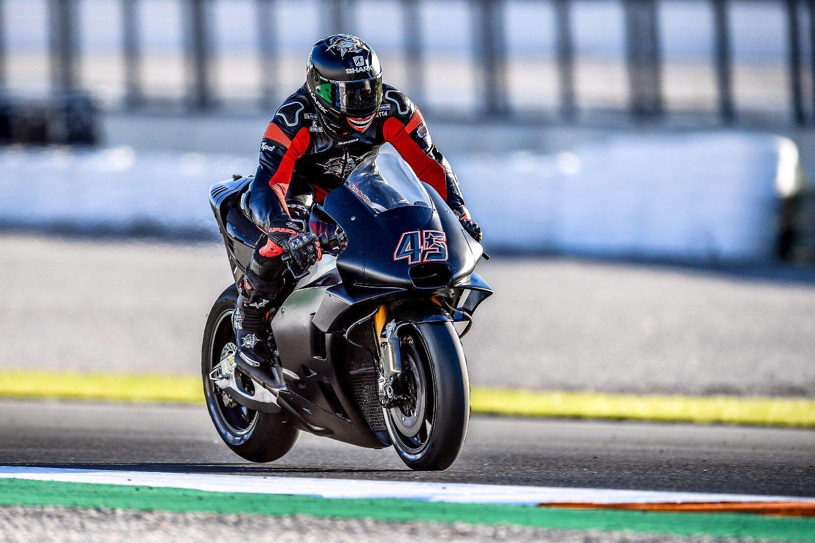 Scott Redding. Aprilia RS GP. Valencia Tests Pre Season 2018