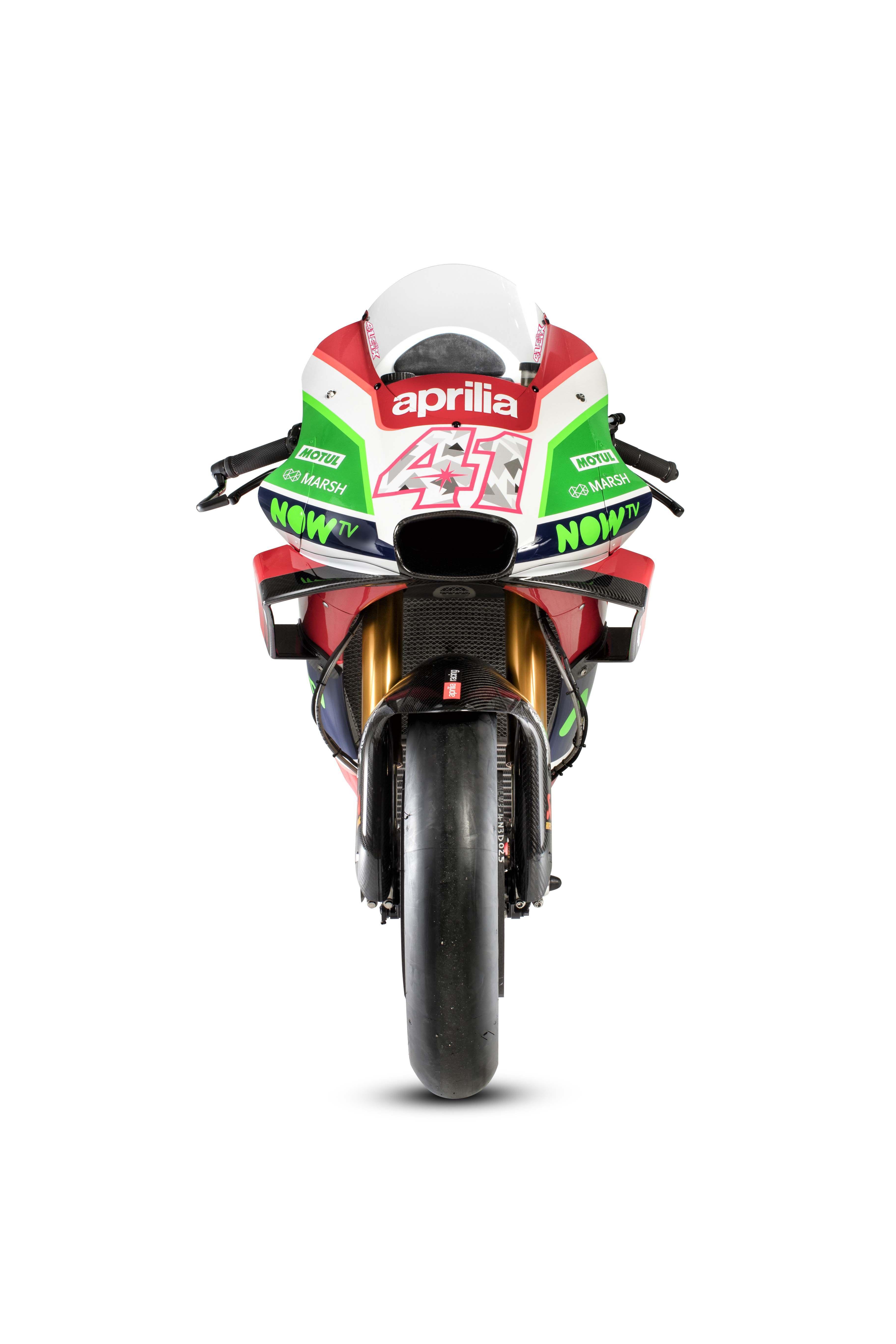 Voila! Here Is The 2018 Aprilia RS GP MotoGP Race Bike