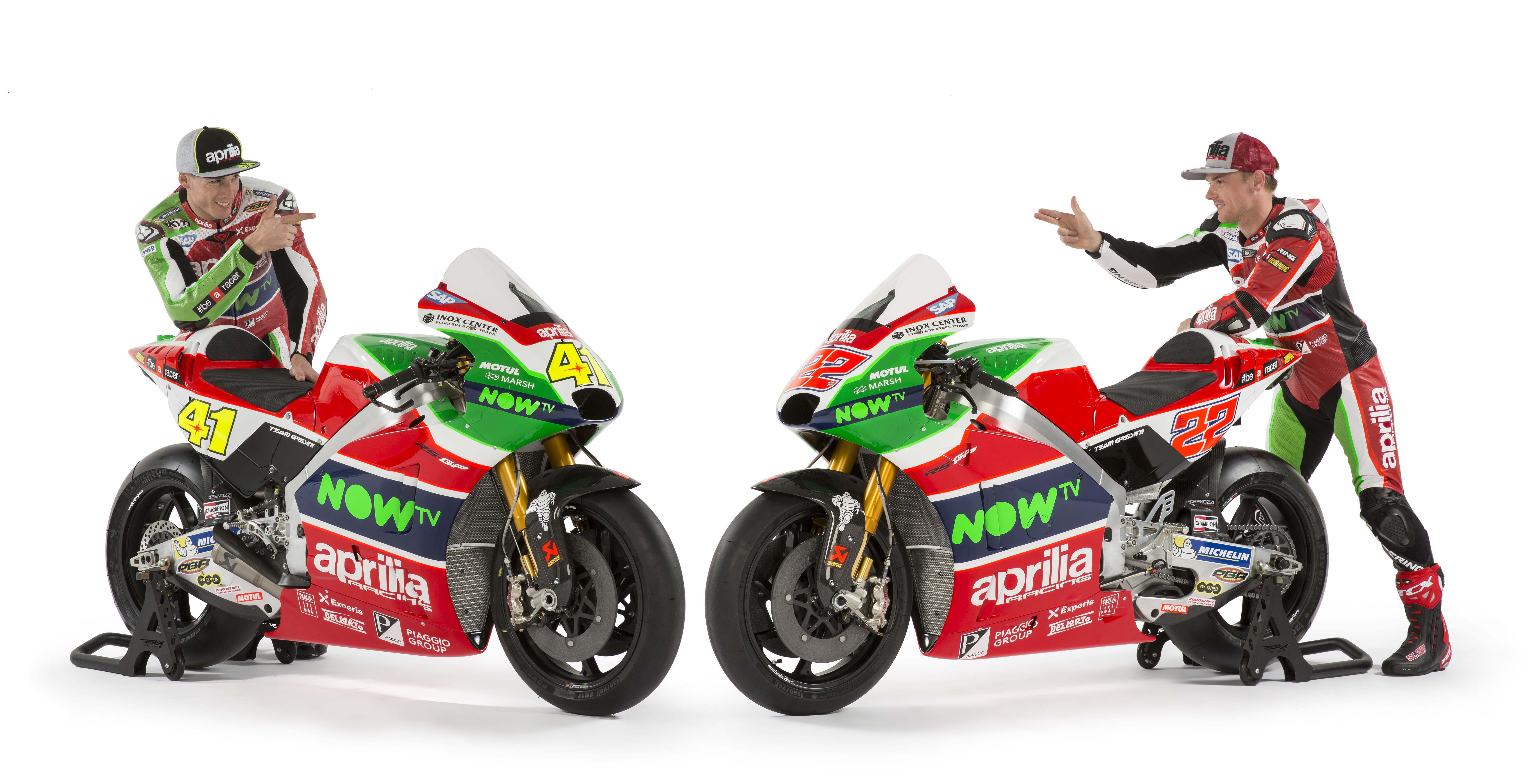 MotoGP: Aprilia Unveals The RS GP Bike Livery For 2017 Season