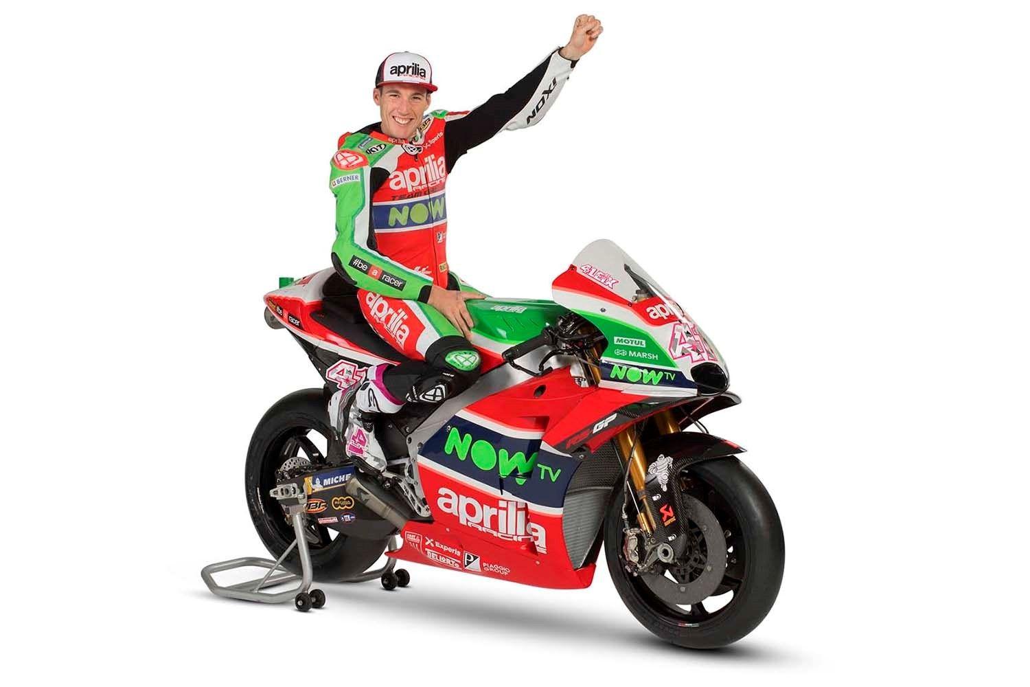 MotoGP: Aprilia debut 2018 machine