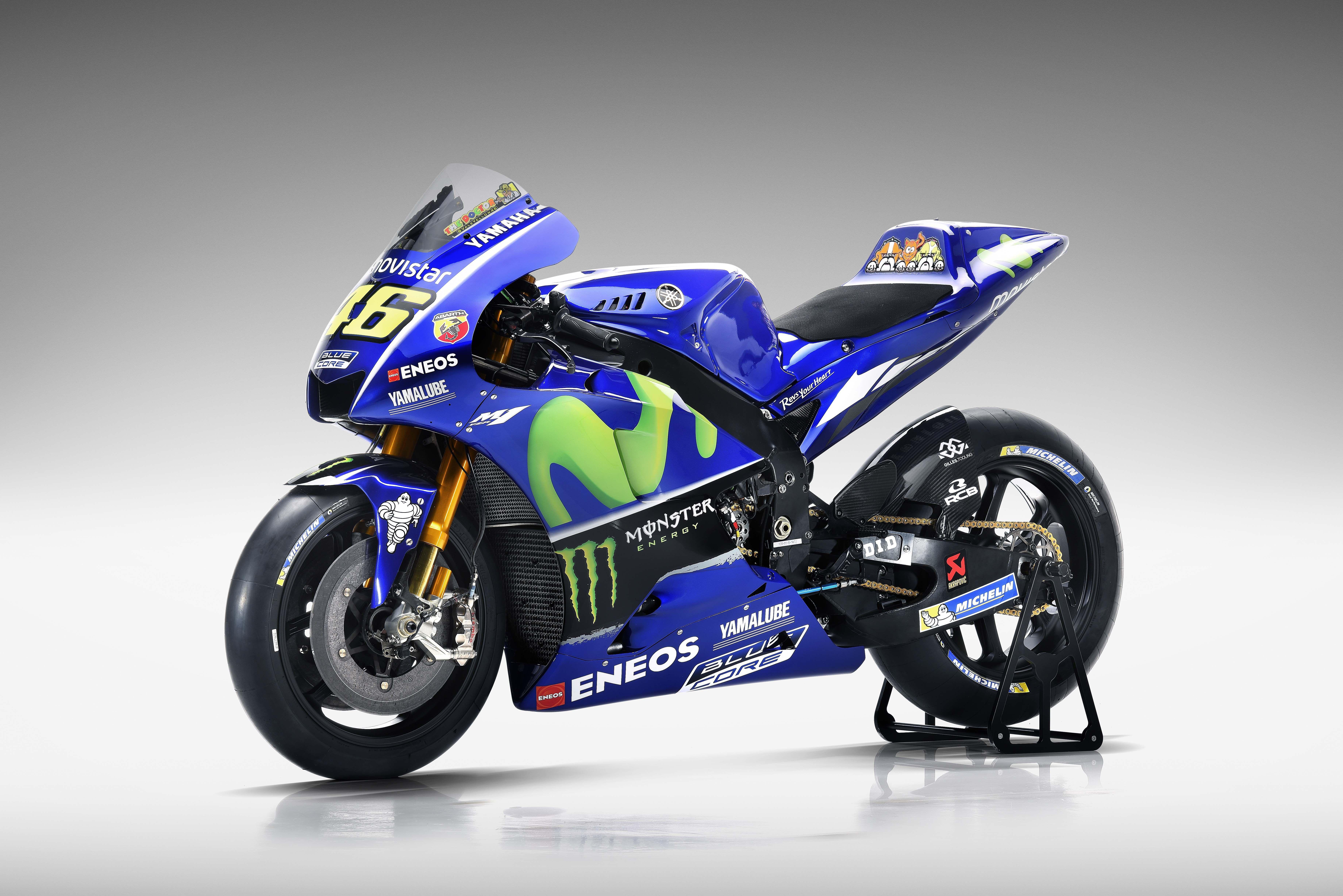 Wallpaper Yamaha YZR M MotoGP, 4K, 8K, Automotive / Bikes