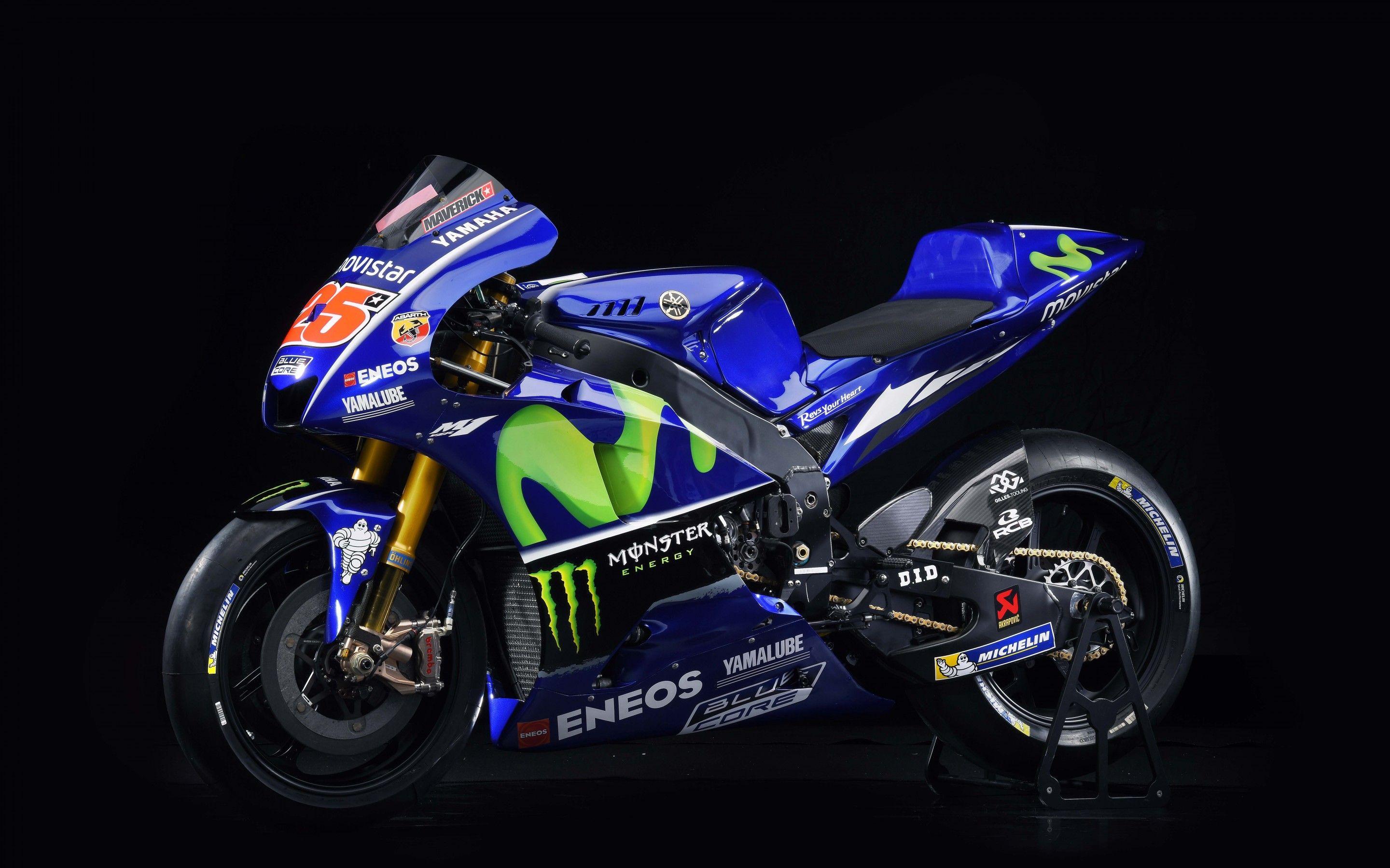 Wallpaper Yamaha YZR M MotoGP, 4K, 8K, Automotive / Bikes