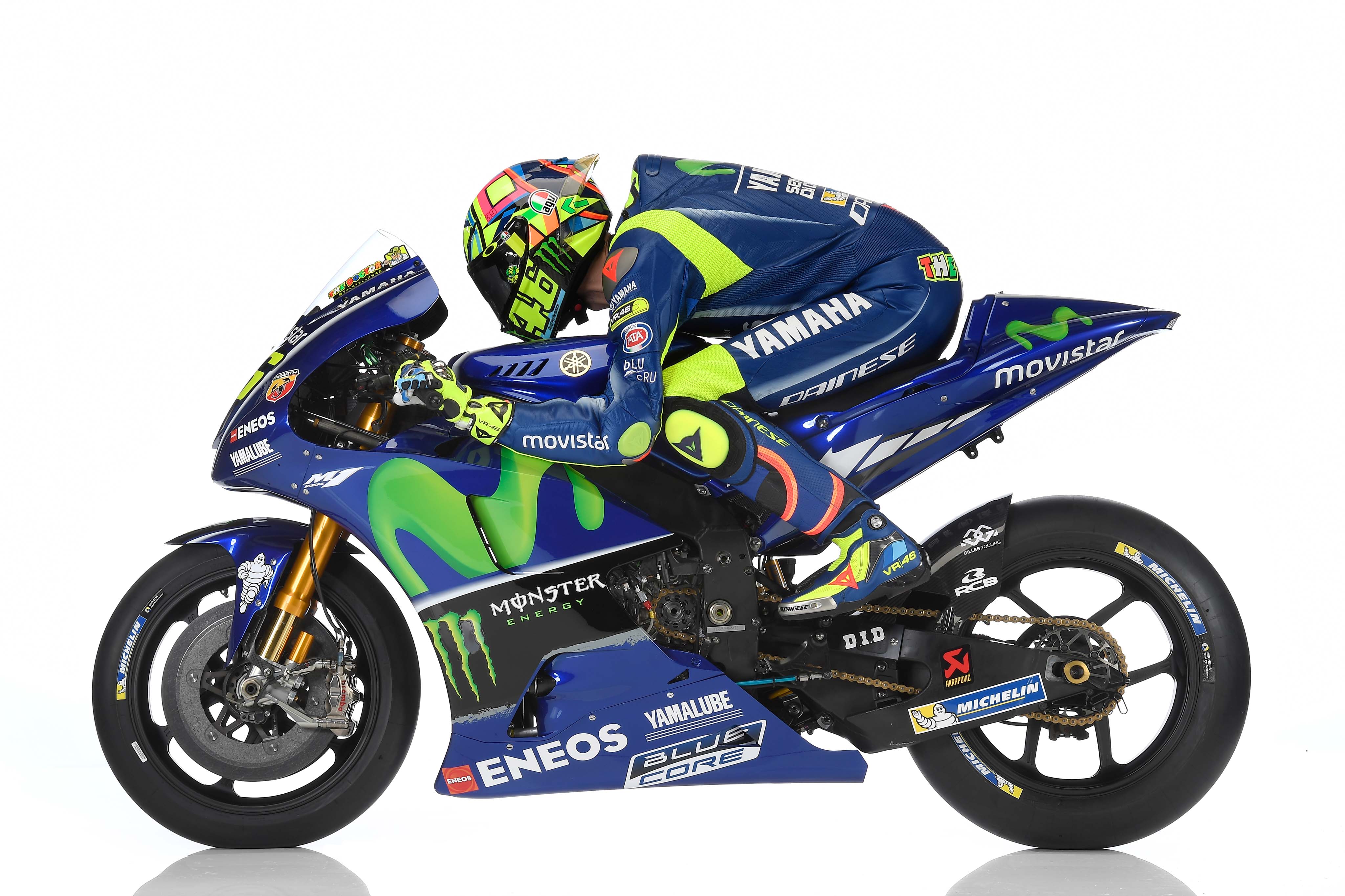 Motogp Valentino Rossi Yamaha YZR M HD Bikes, 4k Wallpaper