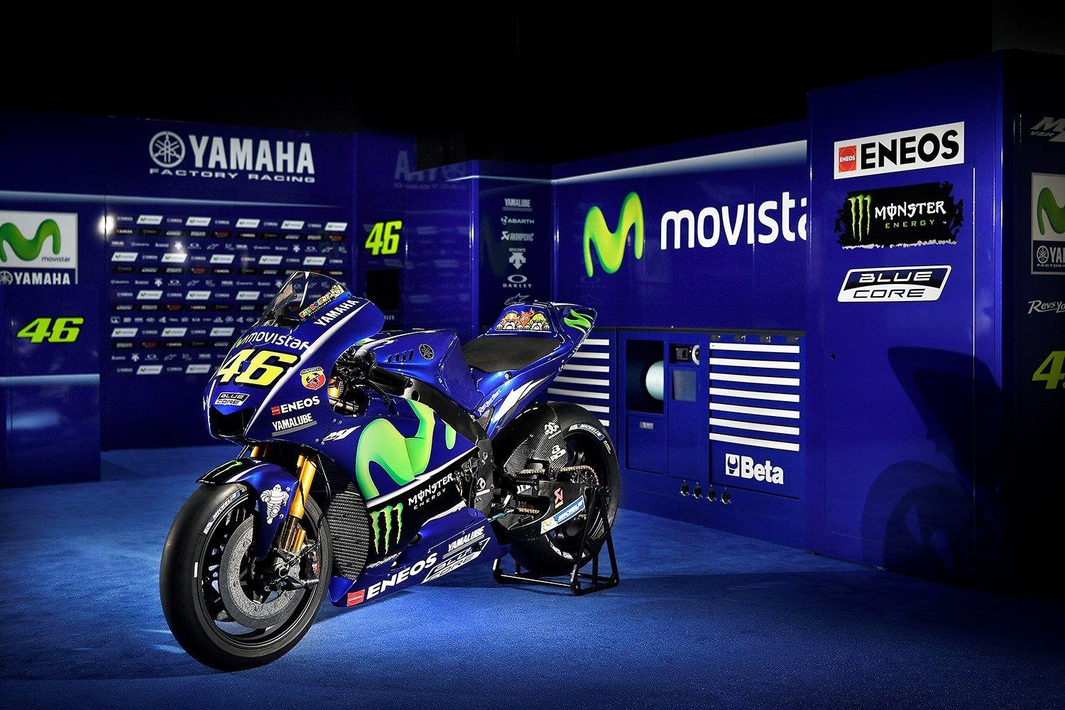 MotoGP: Yamaha unveil 2017 Movistar colours in Madrid