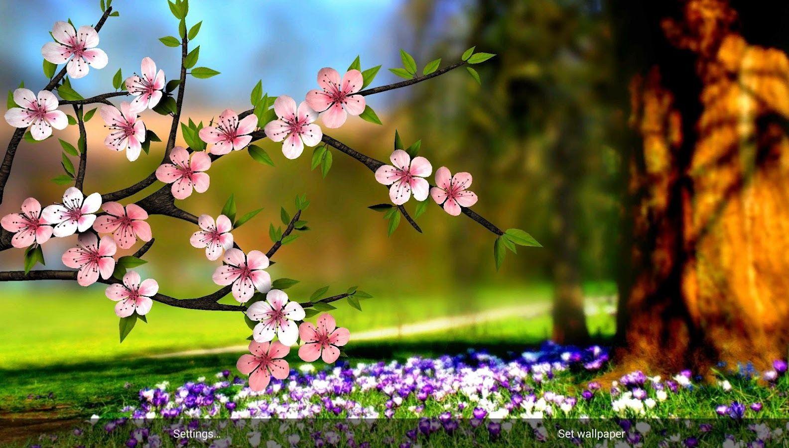 Spring Flowers 3D Parallax HD Apps on Google Play