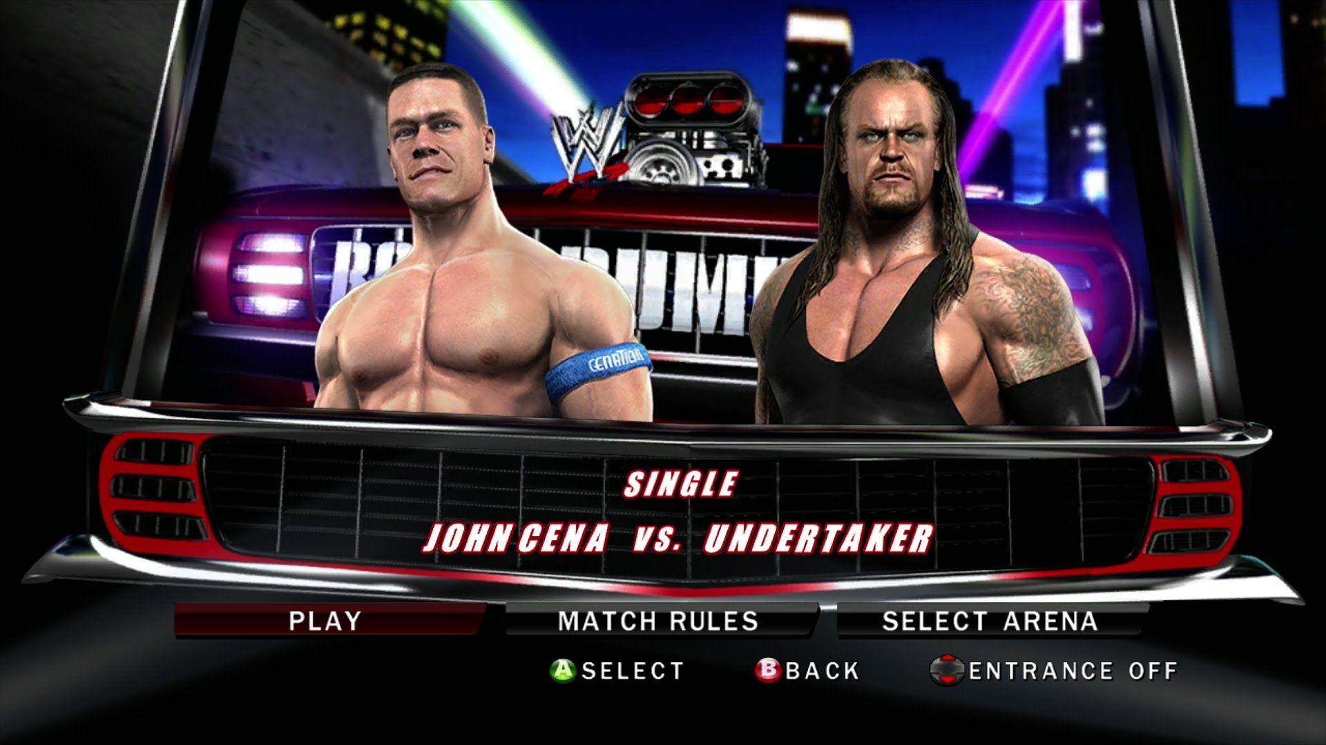WWE Smackdown Vs Raw 2010 Cena Vs. The Undertaker