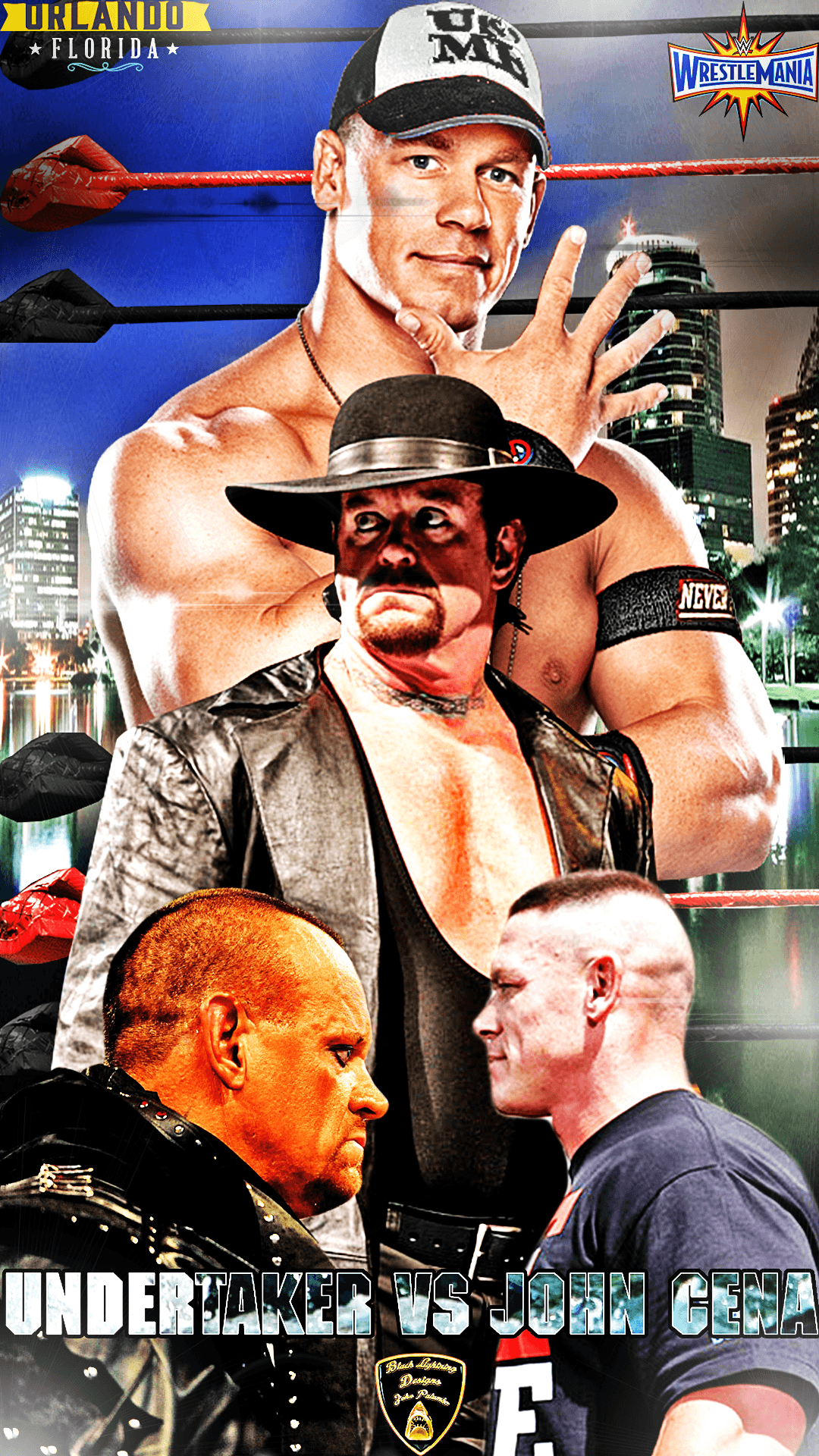 this was requested: john cena vs undertaker